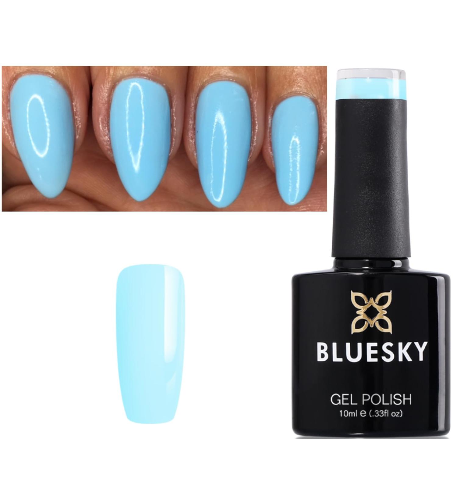 Bluesky Pastel Neon Nail Gel Polish UV LED Soak Off 10ml Choice of Colours Price per gel - Buy Online on GoSupps.com