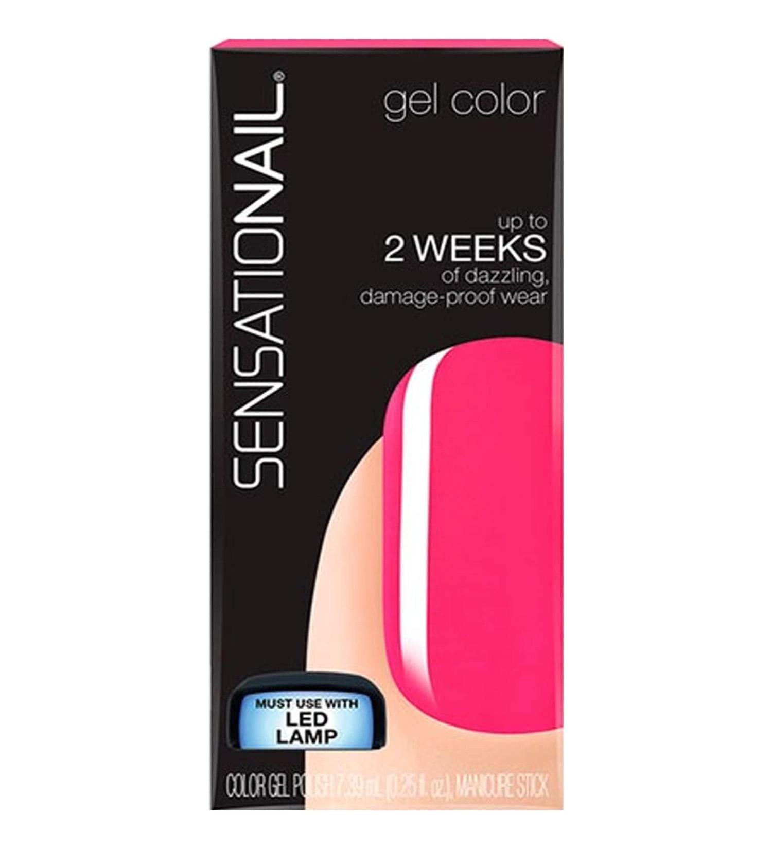 Sensationail By Nailene Color Gel Polish Pink Bouquet .25 Oz - Buy Online on GoSupps.com