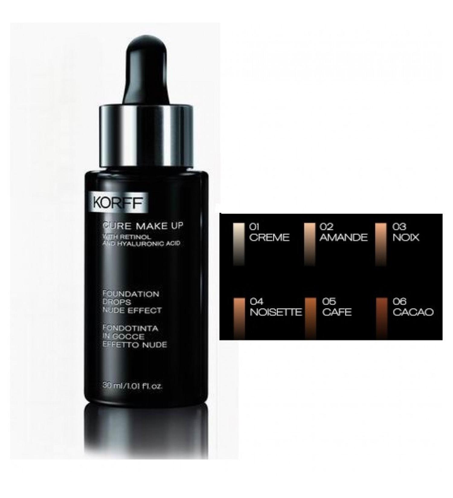 Korff Cure Make Up Foundation Drops 01