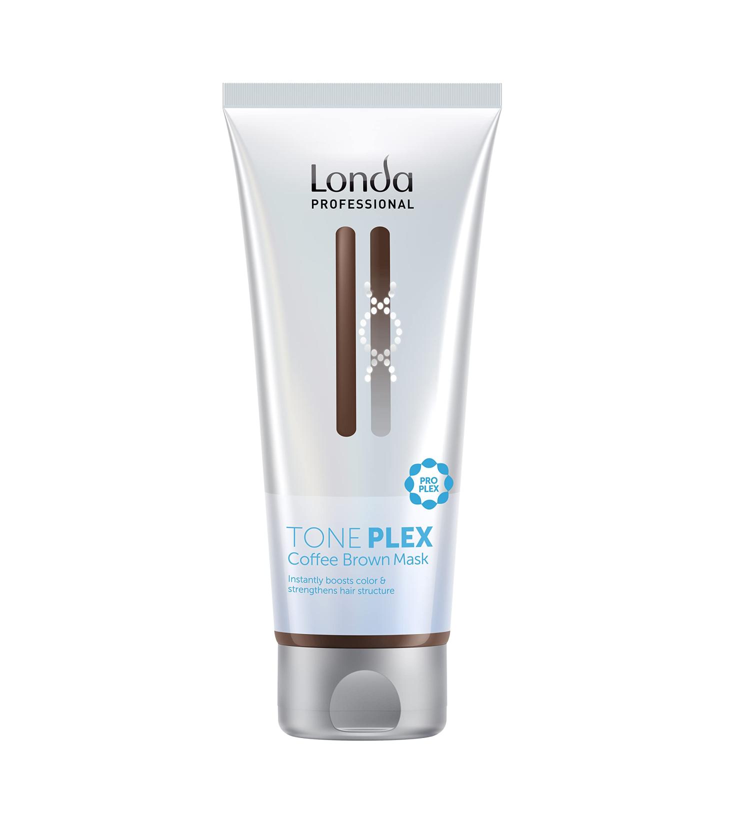 Londa TonePlex Mask Brown 200ml - Coffee Color Treatment for Hair | Fast International Shipping - Buy Online on GoSupps.com
