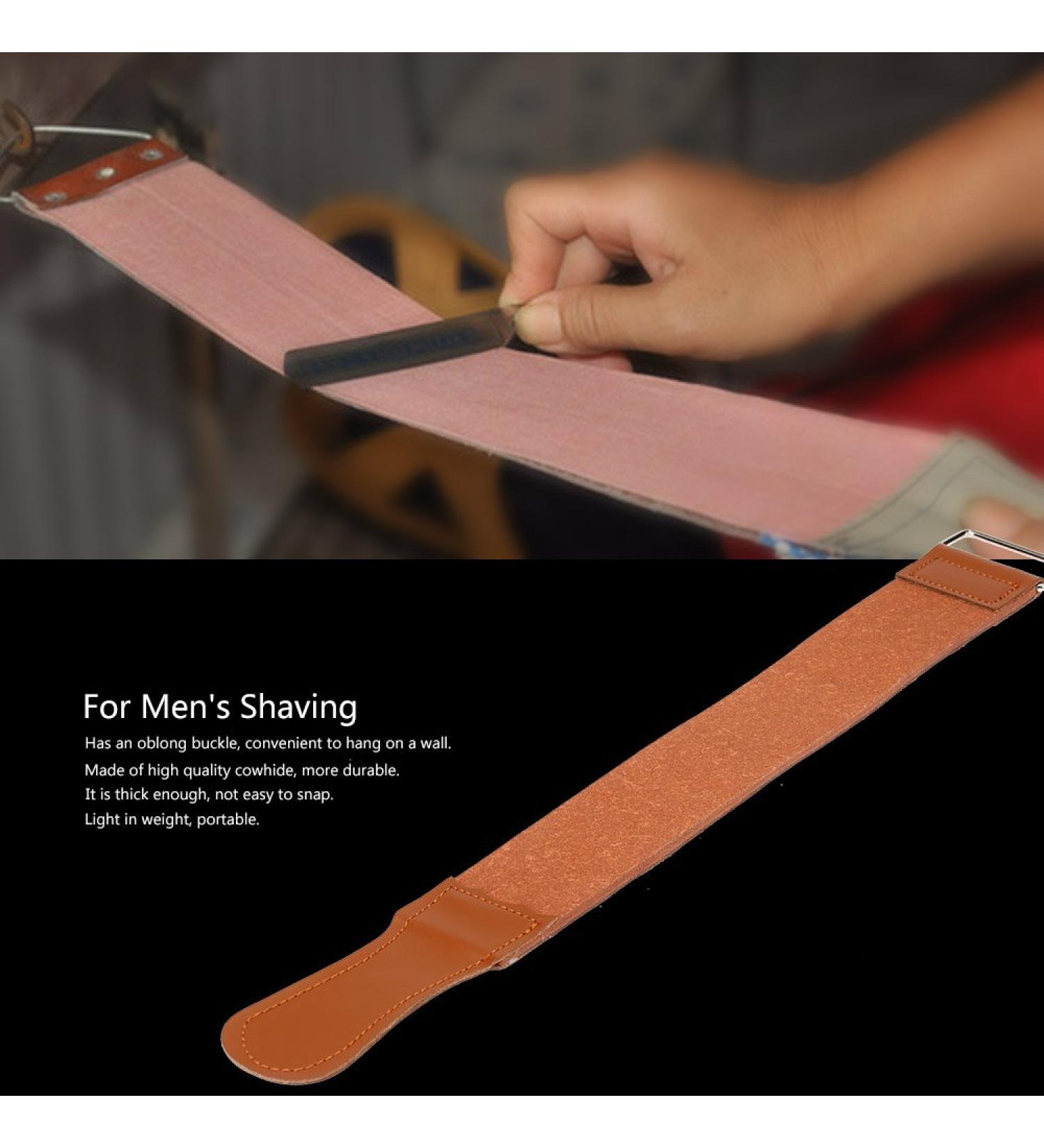 Shaving Sharpener Strap Leather Straight Razor Strops - Premium Quality for Smooth and Sharp Shaves - Buy Online on GoSupps.com