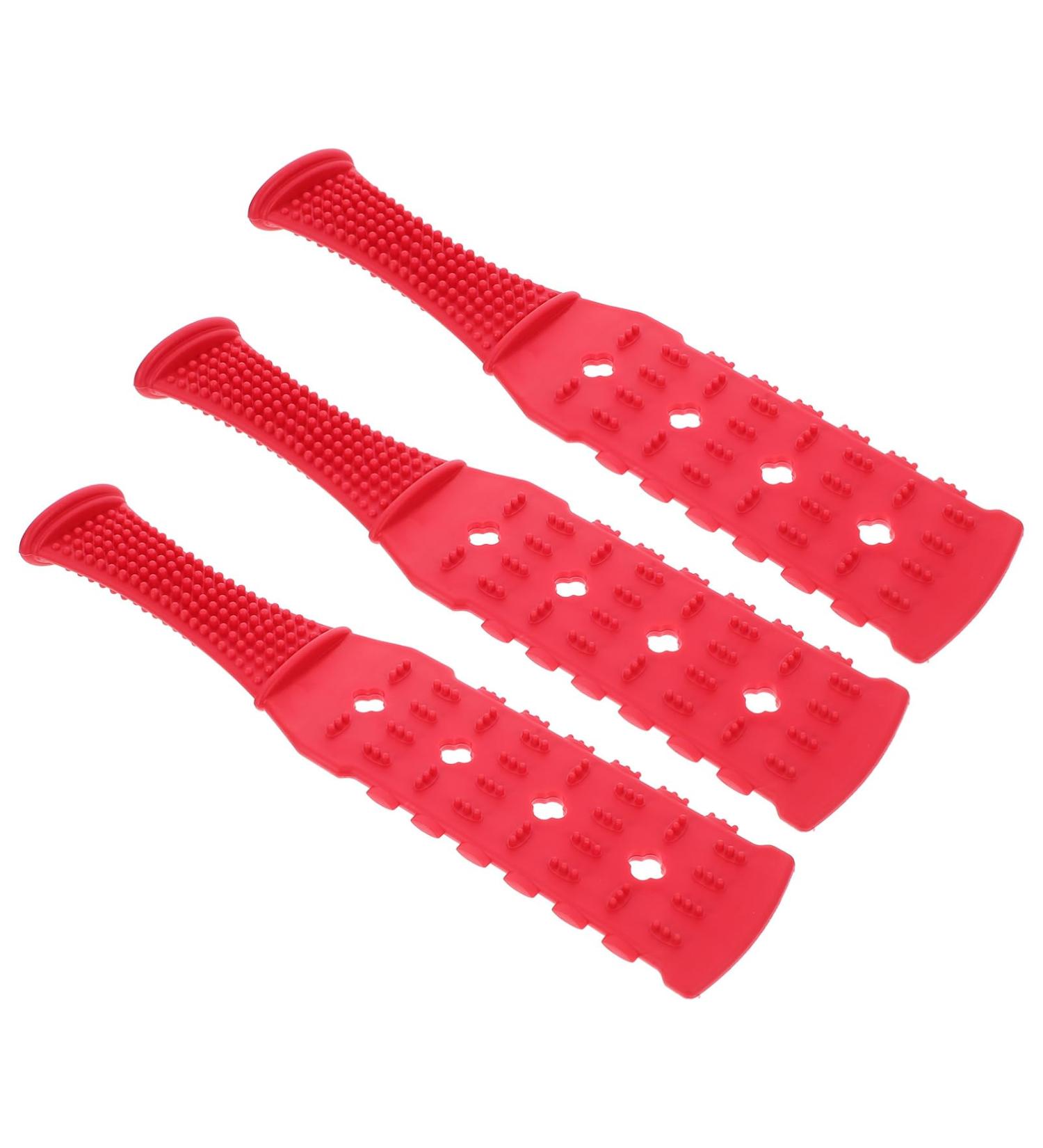 Lurrose Handheld Body Massager & Back Scratcher 3-in-1 Pai Sha Board for Meridian Massage TPR Material - International Shipping Available - Buy Online on GoSupps.com