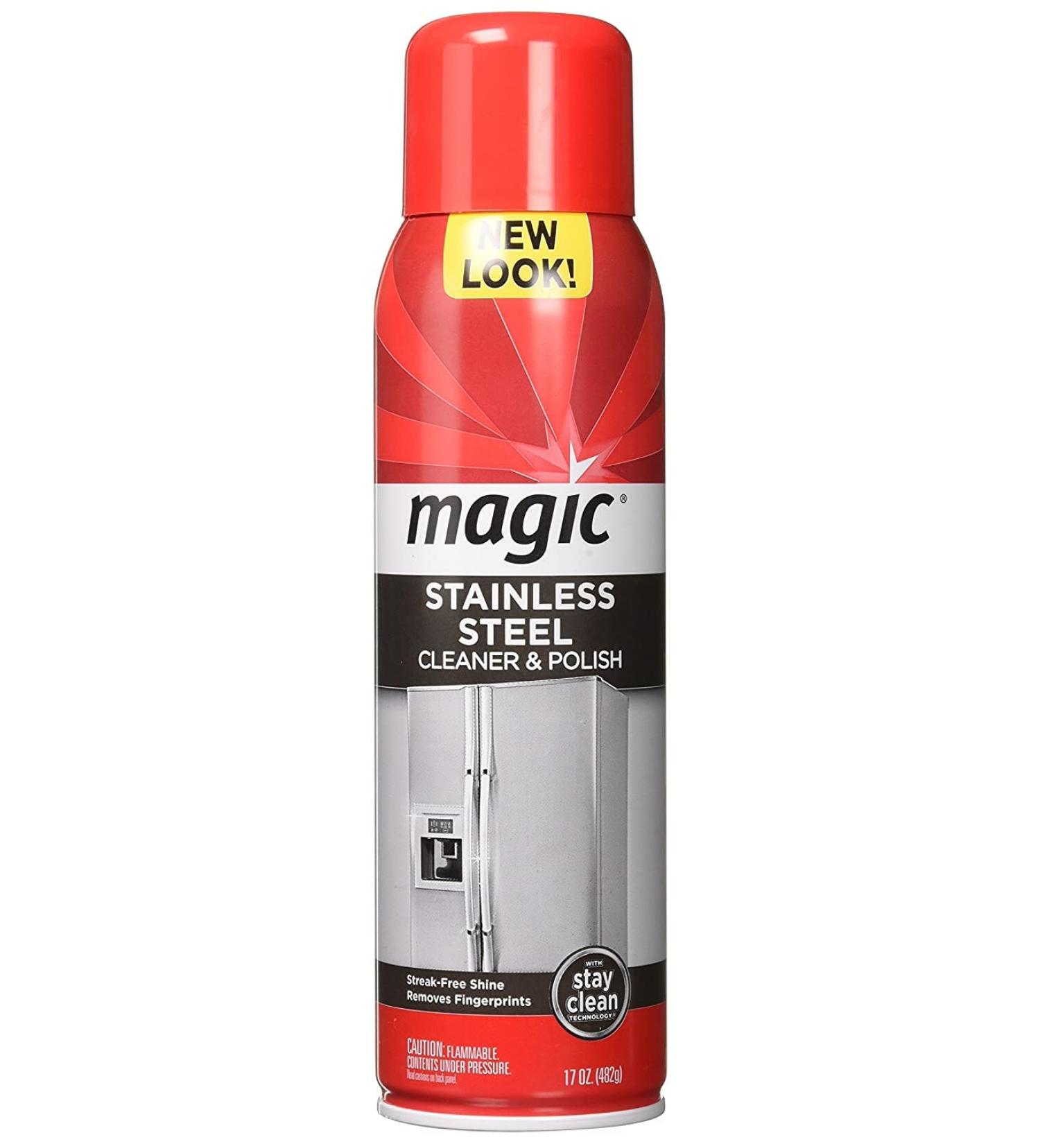 Weiman Magic Stainless Steel Cleaner Aerosol 17oz (2 Pack) - Buy Online on GoSupps.com