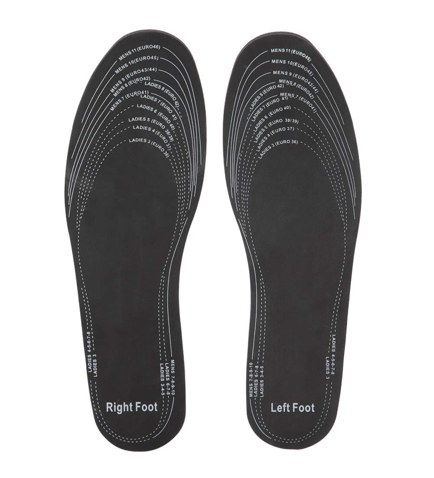 Soft Latex Shoe Insoles for Men Women & Kids - Breathable Shock Absorbing Sweat Absorbing Arch Support - Buy Now - Buy Online on GoSupps.com