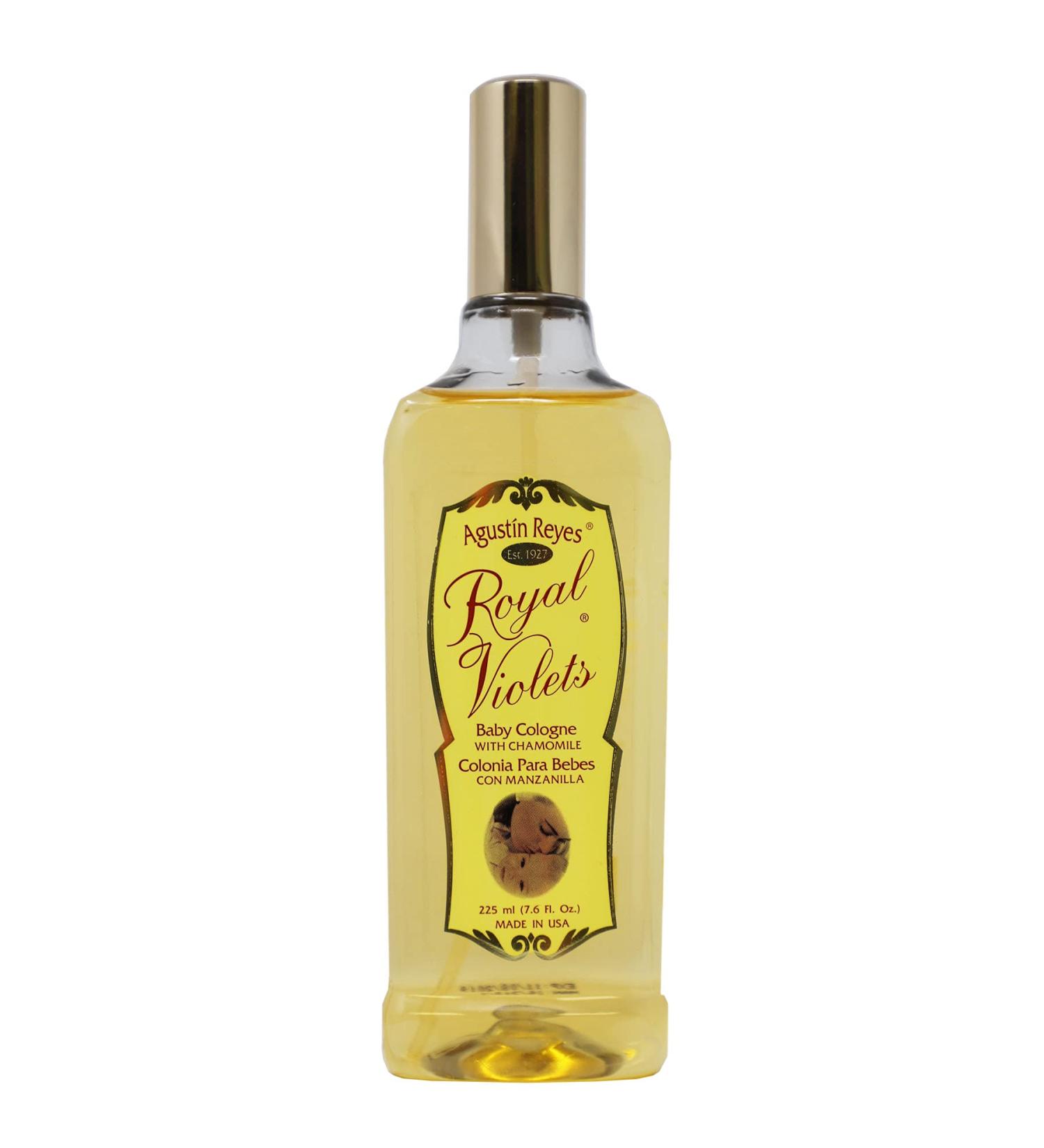 Royal Violets Baby Cologne | Chamomile-infused Delicate Scent for Sensitive Skin | 7.6 Fl Oz Spray Bottle - Buy Online on GoSupps.com