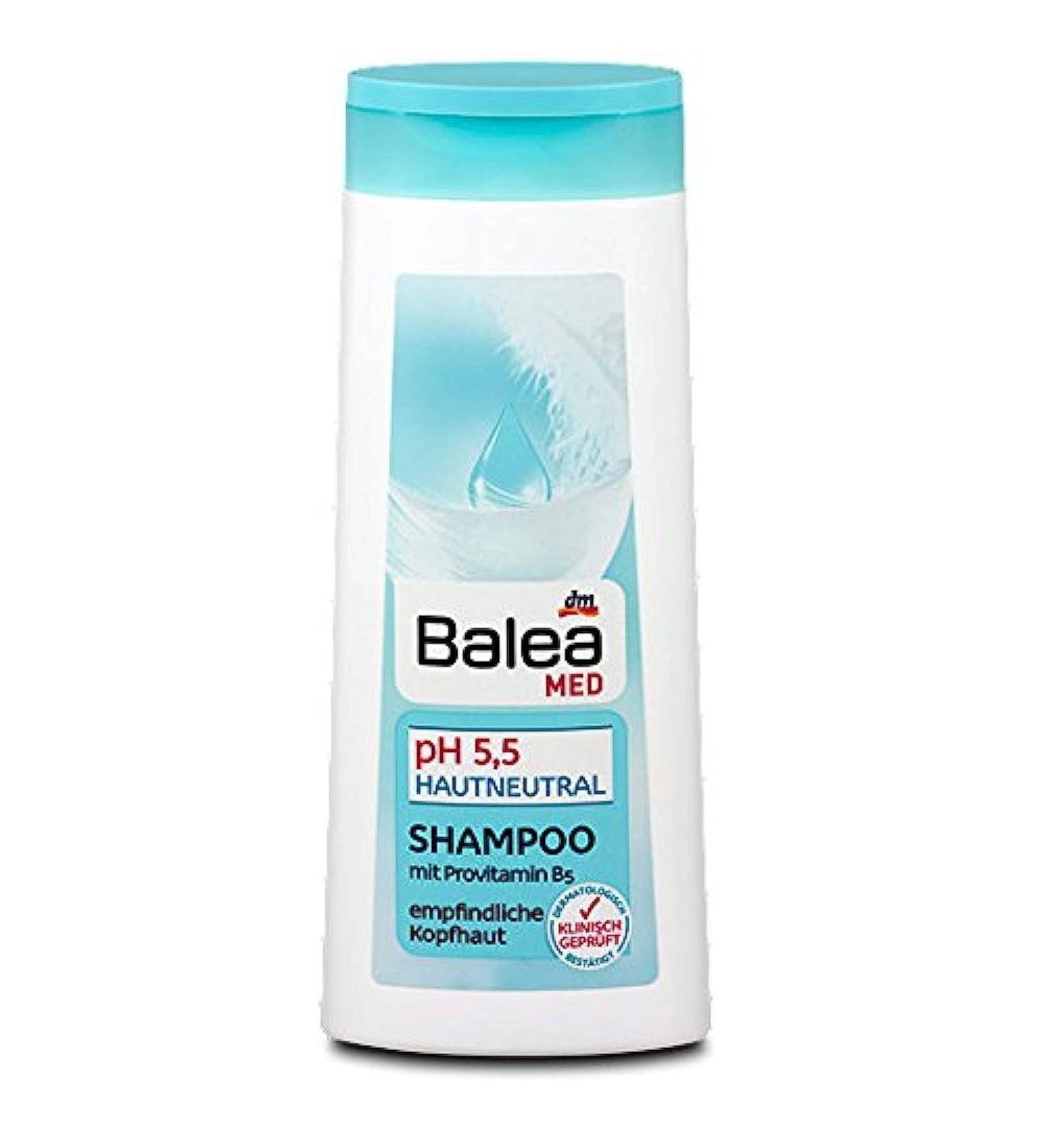 Balea Med pH Neutral Shampoo for Sensitive Scalp 300 ml
