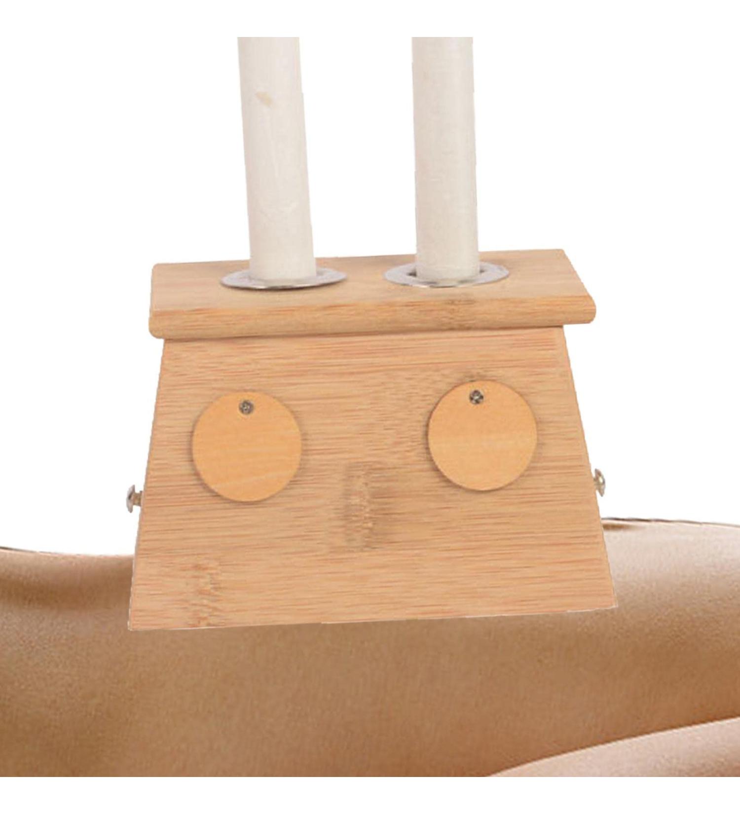 Buy Bamboo Moxa Box - Portable Burner & Moxa Roll Stick Holder for Massage | Universal Compatibility for 15-18 mm Moxa Rolls - Buy Online on GoSupps.com