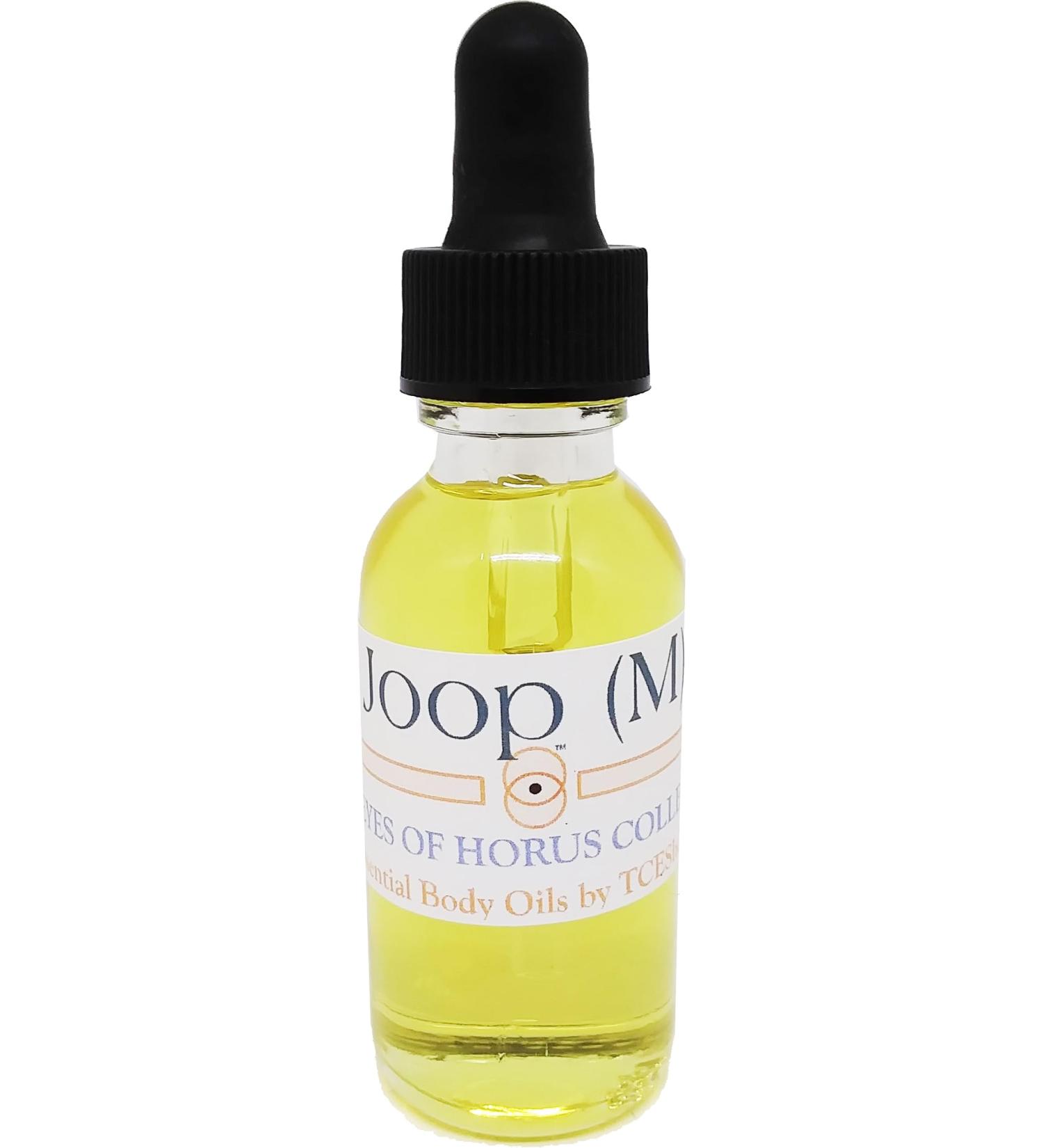 Joop - Type For Men Scented Body Oil Fragrance Glass Dropper Top - Gold - 1 oz. - ID#35728 1 Fl Oz (Pack of 1)