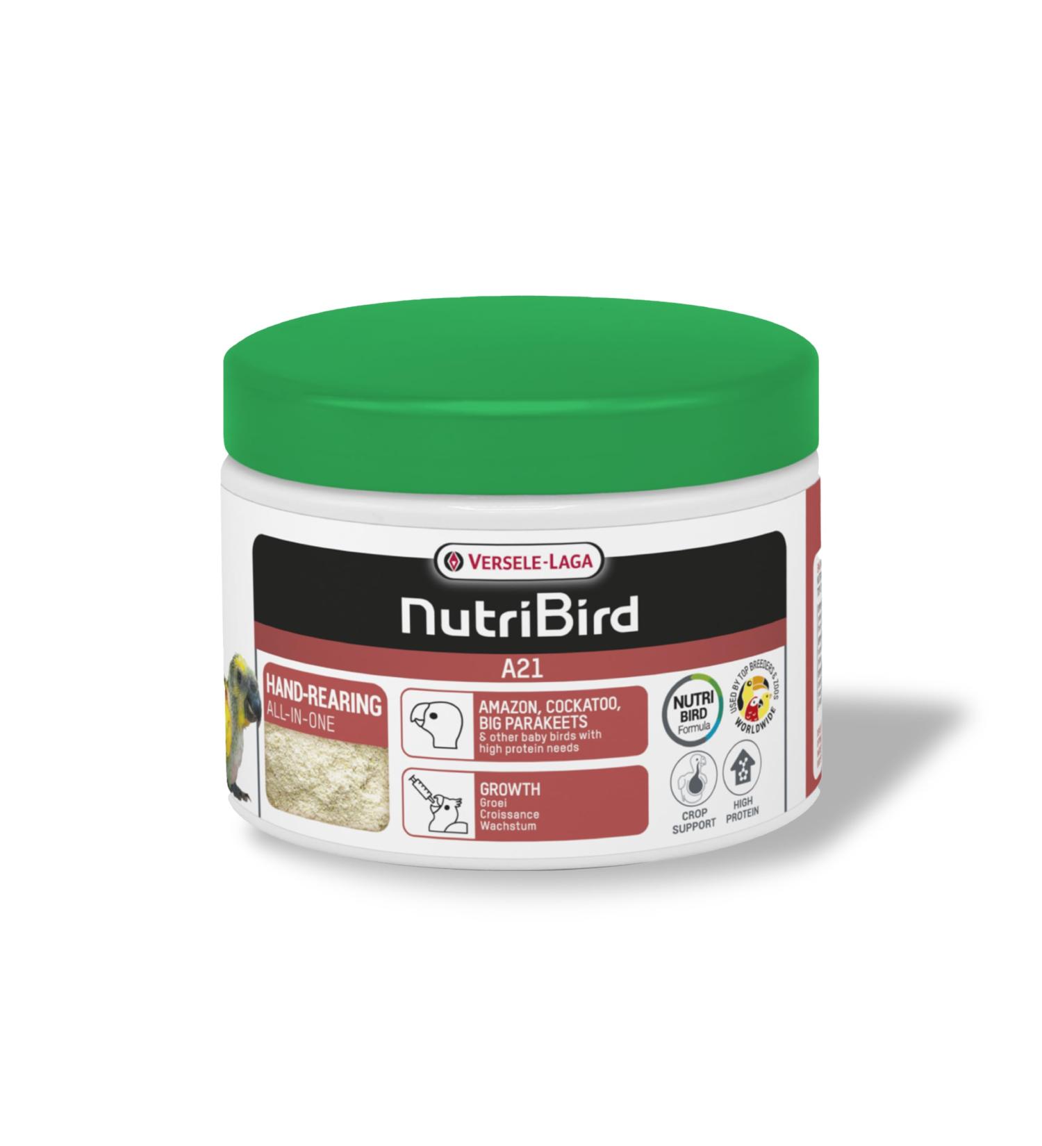 Versele-Laga NutriBird A21 - Premium Hand-Rearing Bird Food (250g) | High Protein for Healthy Growth - Buy Online on GoSupps.com