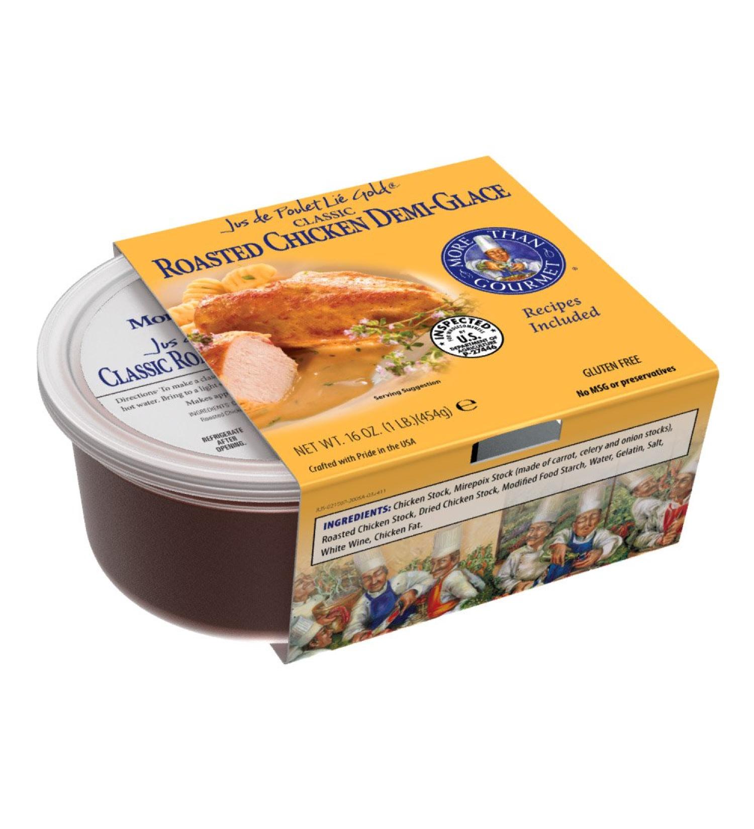 More Than Gourmet Gold Roasted Chicken Demi-Glace 16oz - Pack of 1 - Buy Online on GoSupps.com