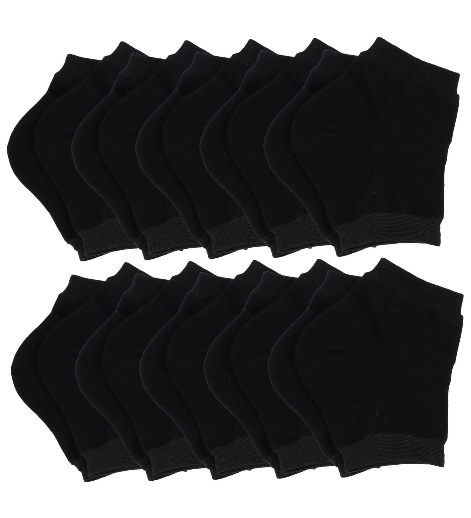 VINTORKY 10 Pairs Silicone Heel Socks moisturizing Sock Dry feet Socks Heel Socks for Dry Cracked Heel Socks moisturizing Heel Sleeves Anti-Crack Heel Socks spa Socks Breathable Heel Cover - Buy Online on GoSupps.com