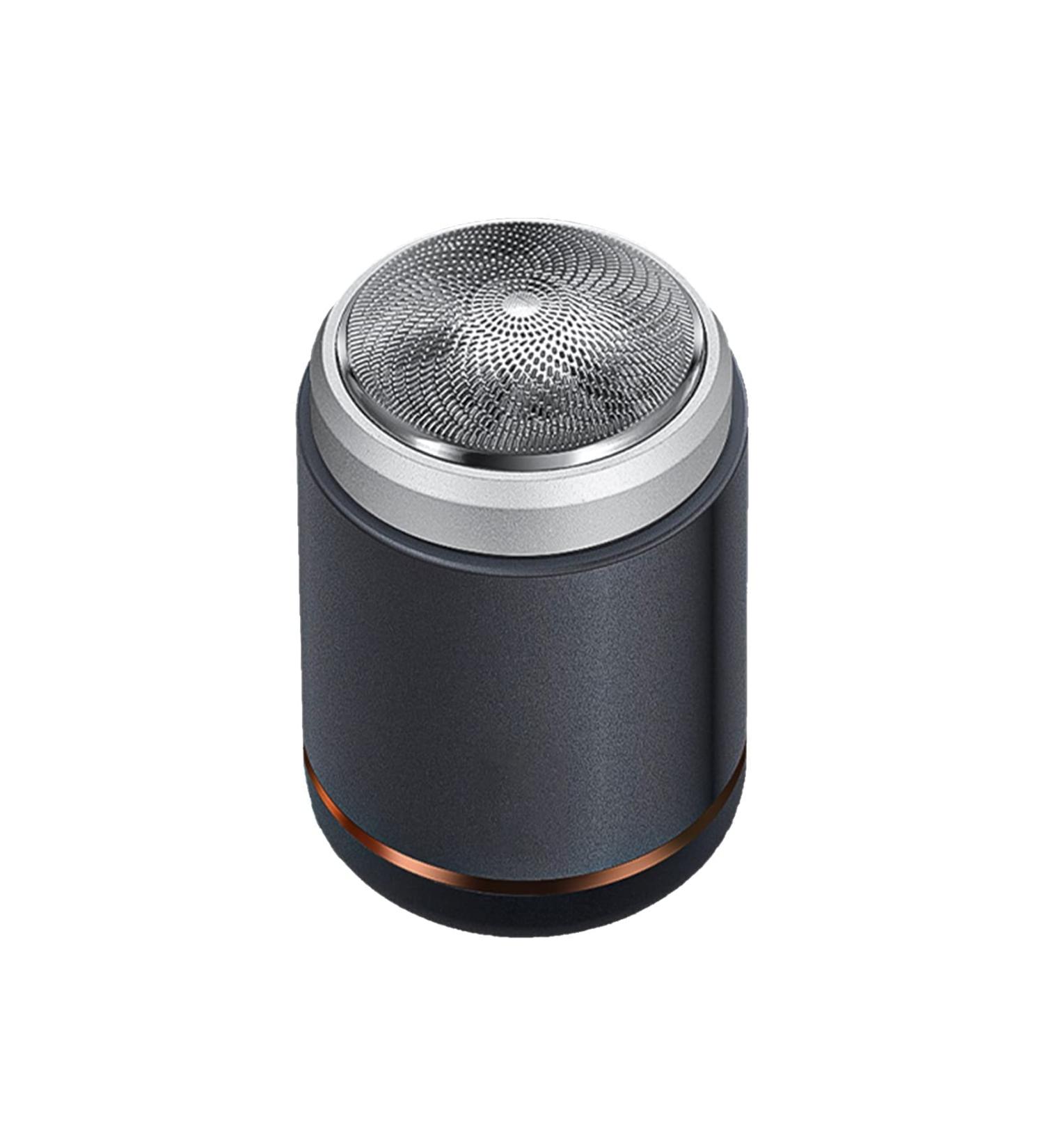 IVYARD Mini Electric Shaver - Portable One-Button Razor for Men Pocket Size Travel Shaver Ideal for Face Black - Buy Online on GoSupps.com
