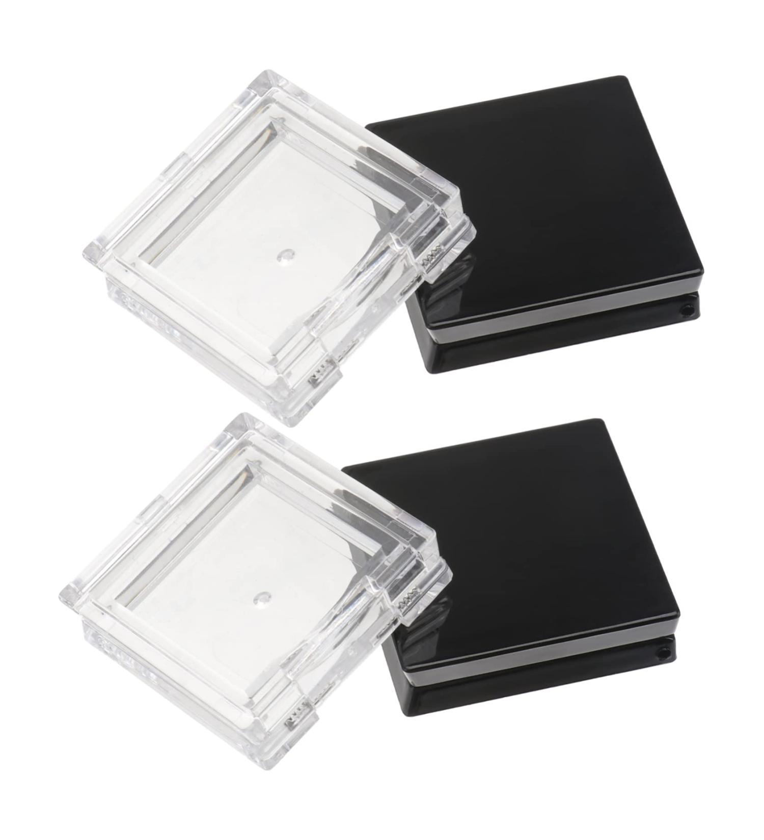 Didiseaon 4pcs Empty Makeup Compact - Magnetic Eye Shadow & Lipstick Organizer - Travel-Friendly Cosmetic Palette & Plastic Storage Box - Buy Online on GoSupps.com