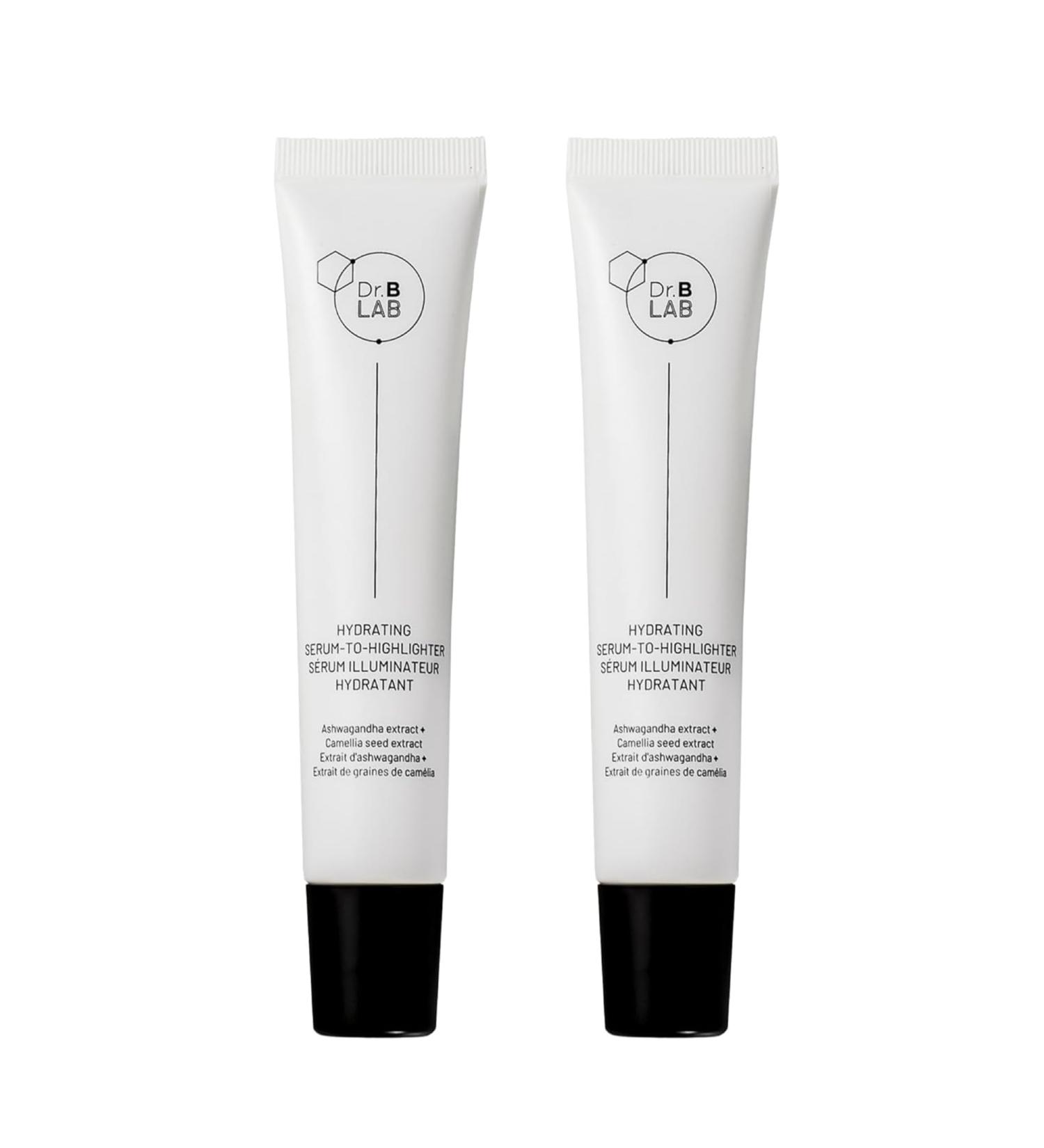 Dr. Brandt Dr. B Lab Hydrating Serum-to-Highlighter - Moisturizes Smoothes Complexion & Illuminates Skin - 1 fl oz Pack of 2 1 Fl Oz (Pack of 2) - Buy Online on GoSupps.com