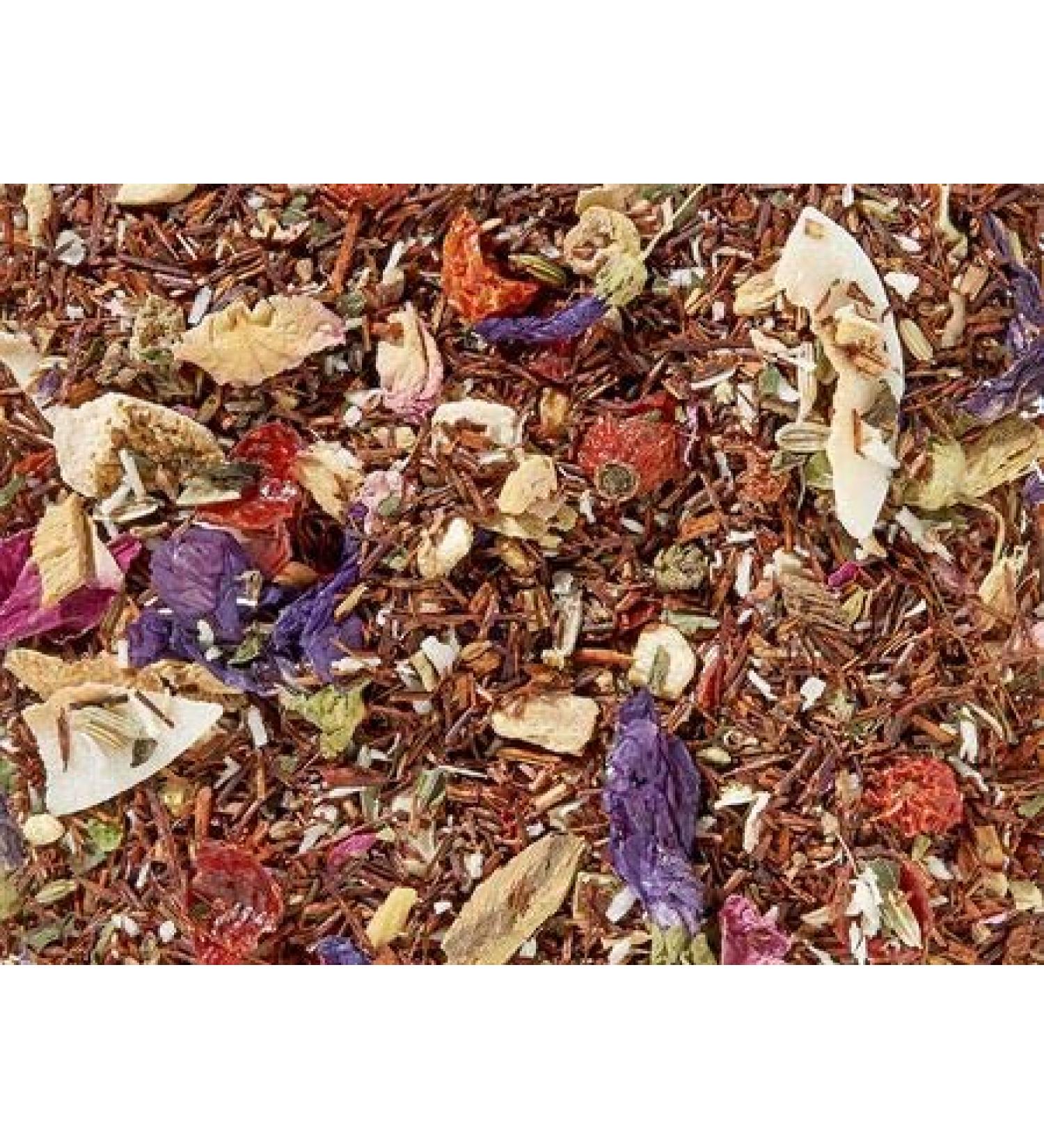 Dethlefsen Balk 1 kg BIO red bush tea mix kbA seed applemunt coconut coconut aromatized DE KO006