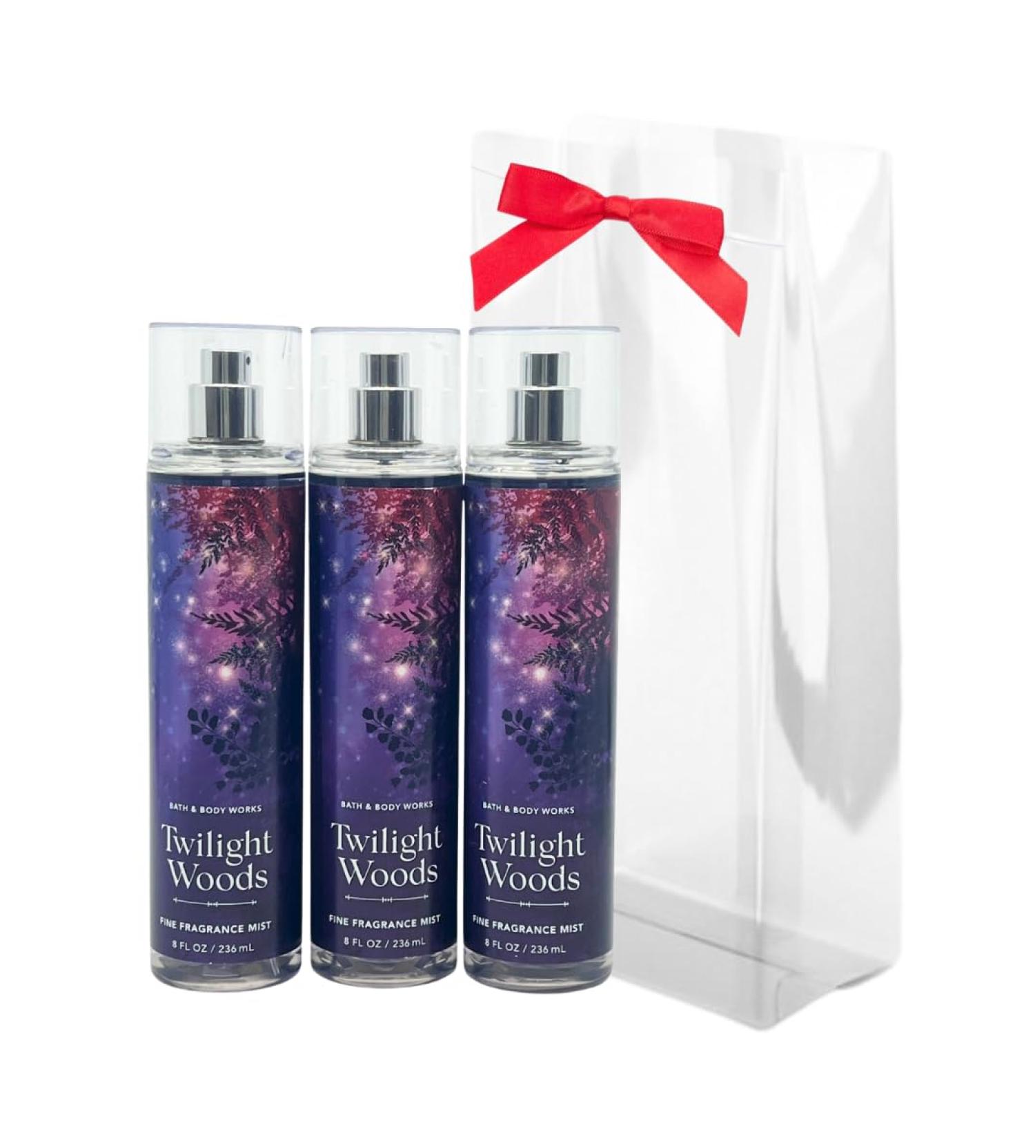 Bath & Body Works TWILIGHT WOODS Fine Fragrance Mist - Gift Pack for Holiday Lot of 3 Full Size - Buy Online on GoSupps.com