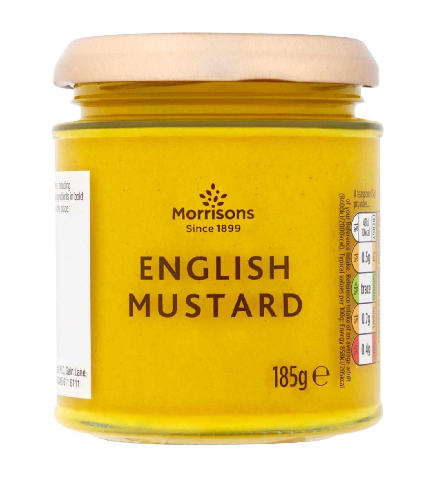 Morrisons English Mustard 185g - Buy Online on GoSupps.com