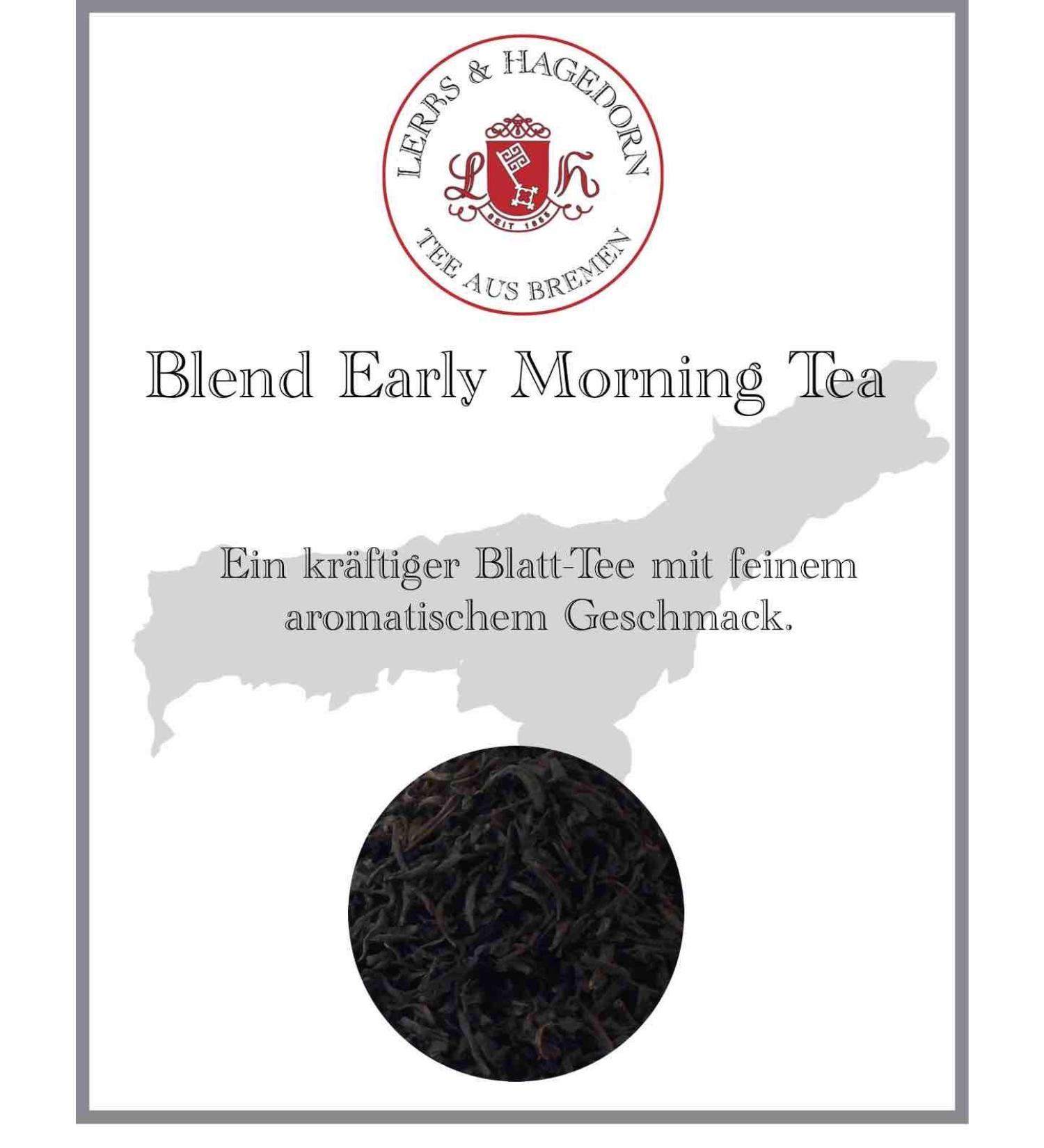 Lerbs & Hagedorn Black-Line Blend Early Morning Tea 250g
