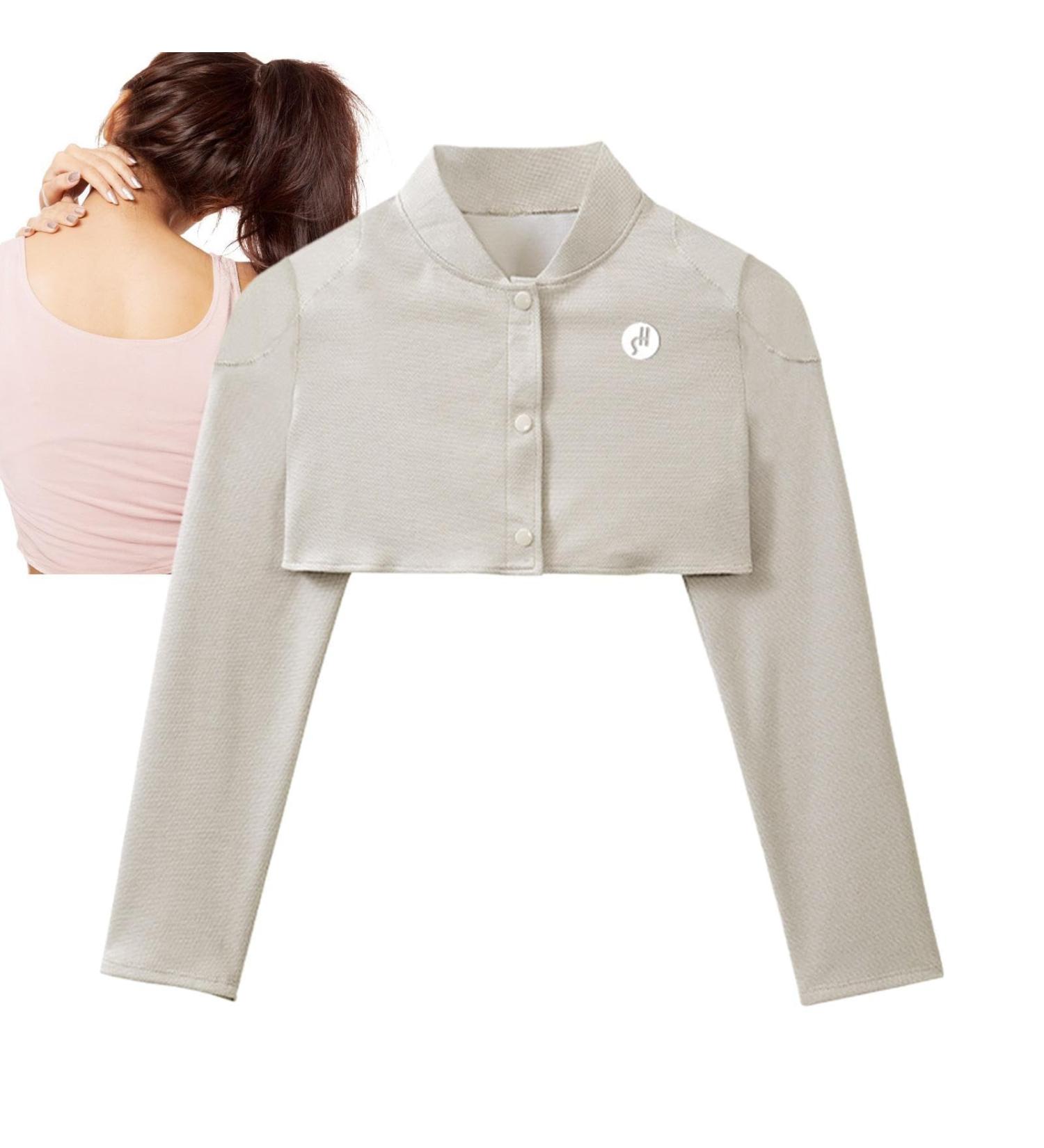 Faceynde Shoulder Warm Pad | Non-Loading Neck Wrap & Cushion | Safe for Breastfeeding & Air-Conditioned Comfort - Buy Online on GoSupps.com