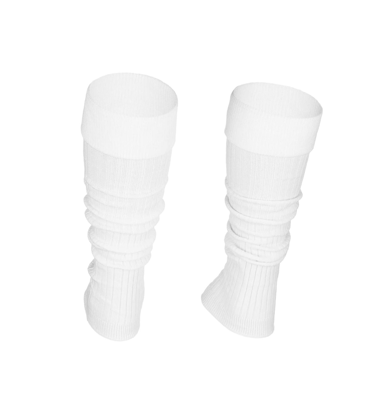 STEVEN Girl Cotton Calf Leg Warmers - White | Cozy, Stylish Undersuits for Young Dancers - Buy Online on GoSupps.com