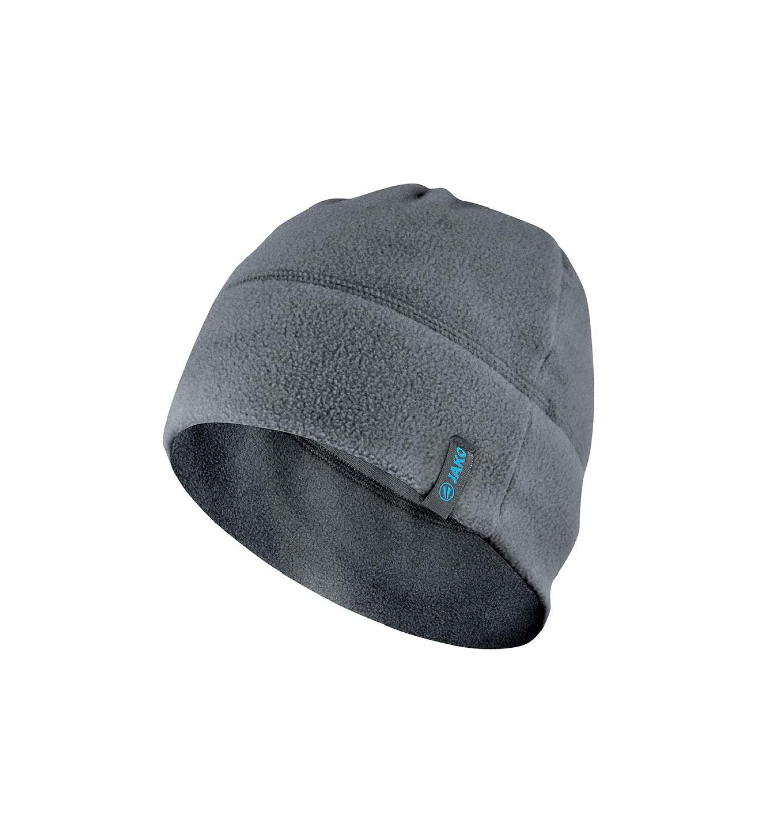 JAKO Unisex Children's Fleece Hat stone grey junior