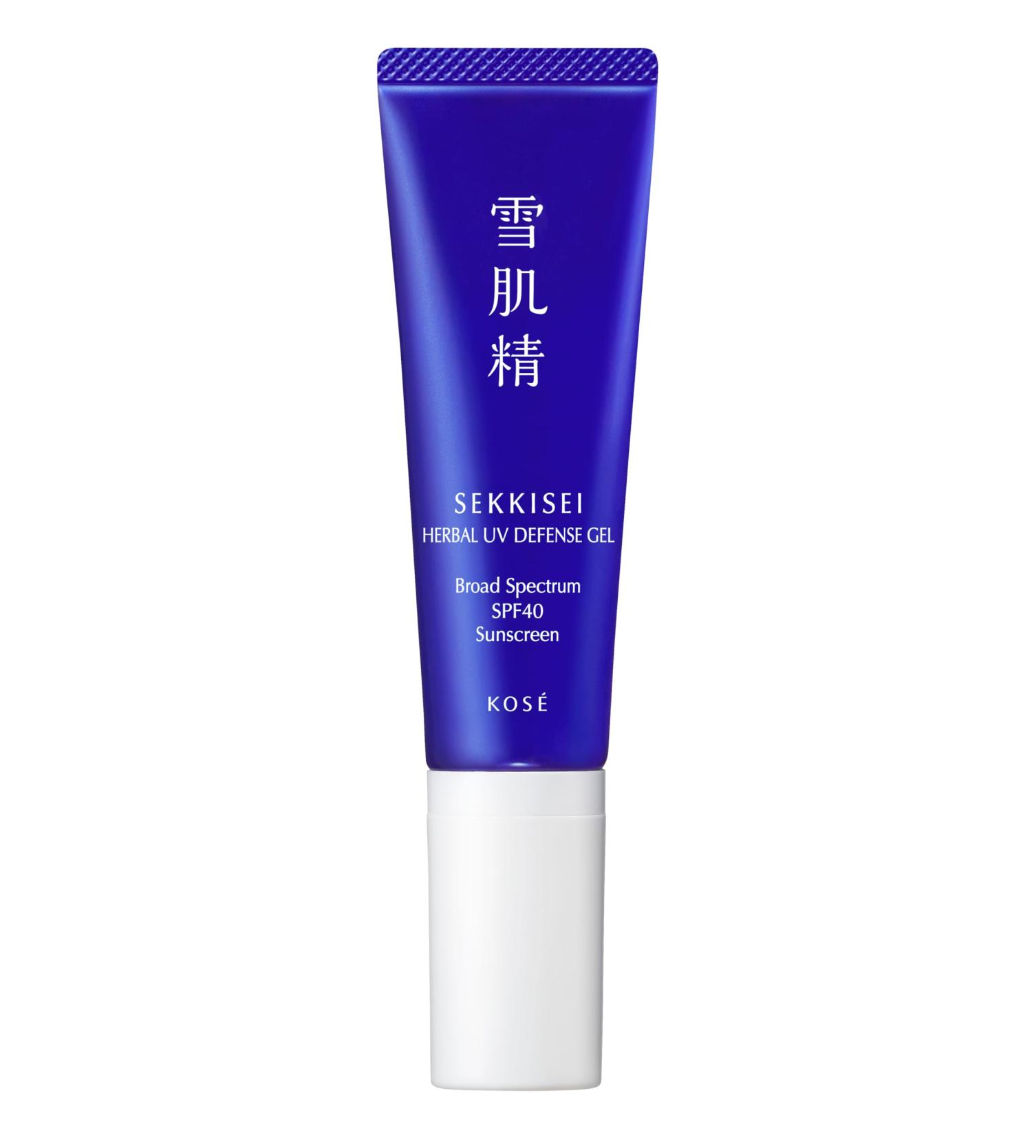 SEKKISEI Herbal UV Defense Gel SPF 40 - Broad Spectrum Sunscreen for Face 1oz - International Shipping Available - Buy Online on GoSupps.com
