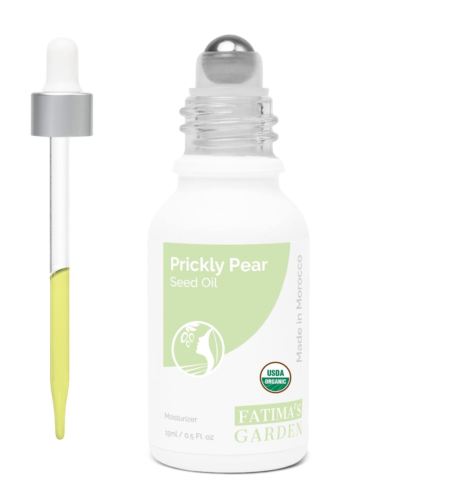 Prickly Pear Seed Oil | Organic Cold Pressed Cactus Oil for Face, Hair & Skin - 0.5 Fl Oz - Buy Online on GoSupps.com