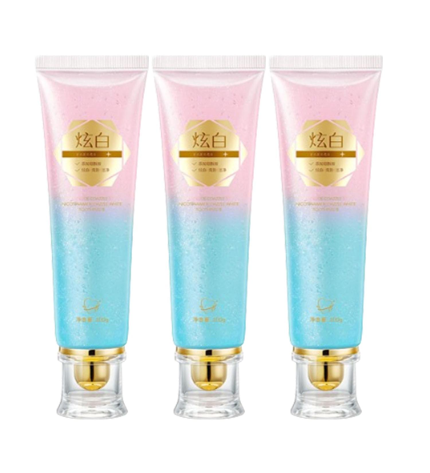 Body Accel Niacinamide Whitening Toothpaste - 3PCs for Fresh Breath & Stain Removal | Teeth Whitening Solution for Coffee Tea & Wine Stains - International Shipping Available - Buy Online on GoSupps.com