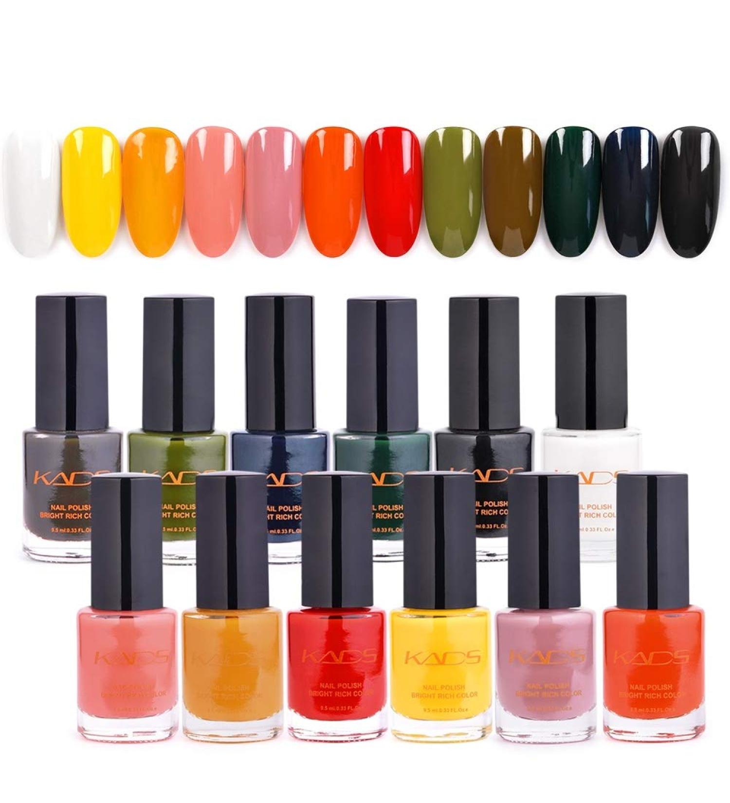 KADS Oil Jelly Nail Polish Nail Polish Set Nail Design Manicure and Pedicure Polish (SET 3) - Buy Online on GoSupps.com
