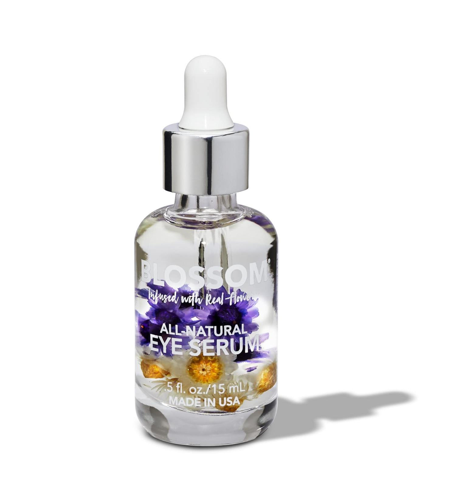 Blossom All Natural Organic Eyel Serum | Cruelty-Free Essential Oils Real Flowers | Made in USA | 0.5 fl. oz. - Fall Medley - Buy Online on GoSupps.com