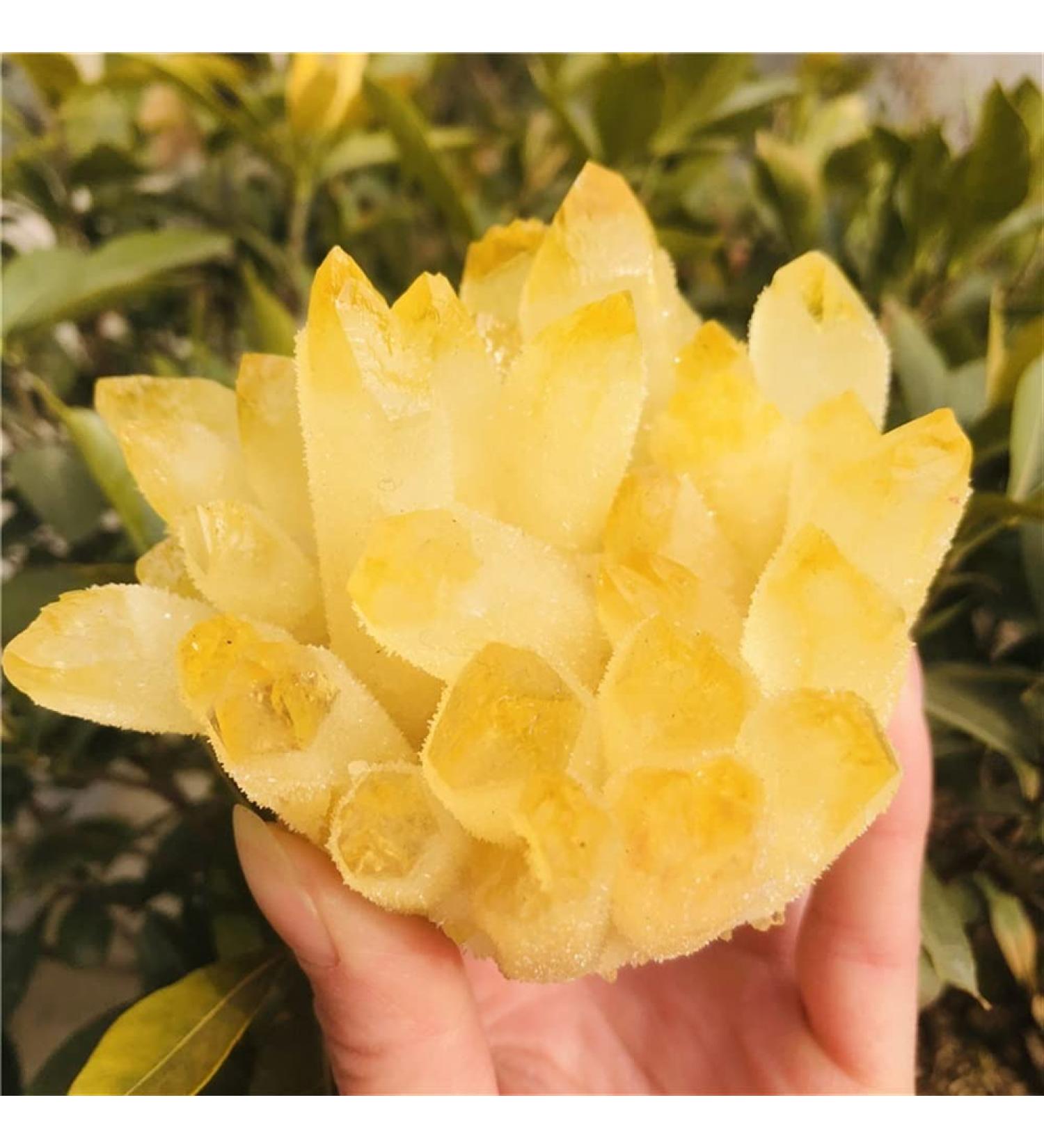Specimen 500-600g Phantom Quartz Crystal Cluster Specimen 1pc ERTEYIN - Buy Online on GoSupps.com