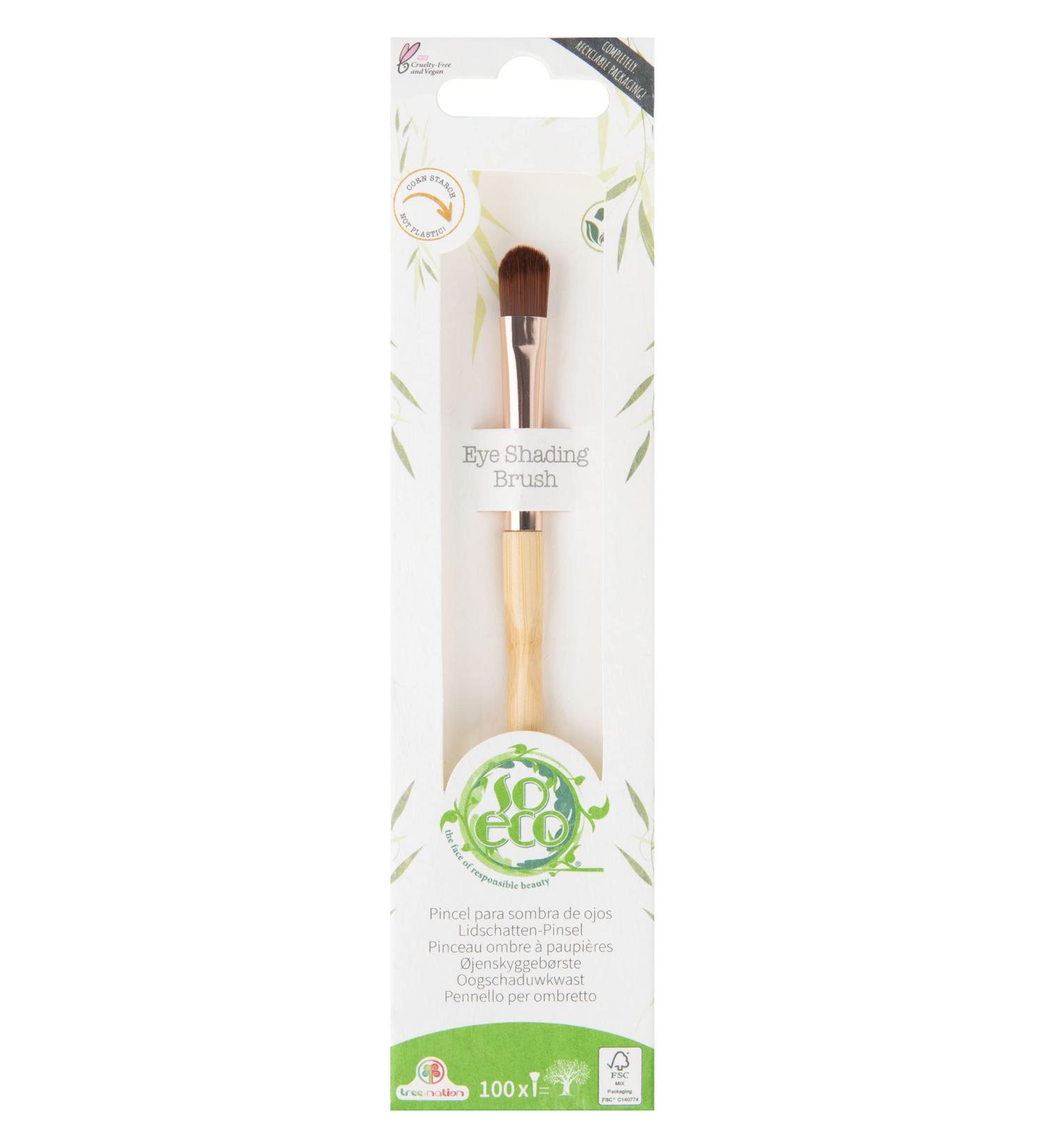 Eco-Friendly Eyeshadow Brushes - So Eco | Sustainable Beauty Tools for Stunning Makeup - Buy Online on GoSupps.com