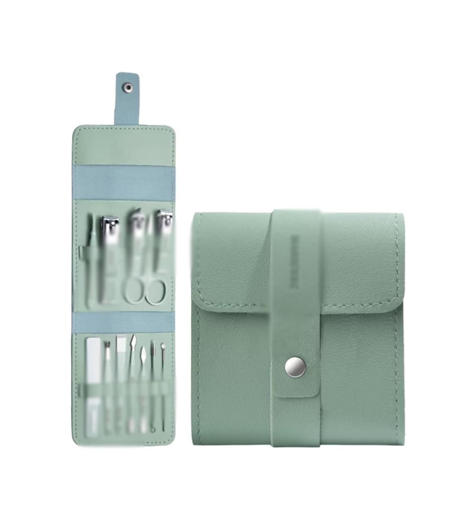 Nail Scissors Nail Clippers Kit Nail Cutter Scissor Cuticle Nipper Nails Tool Foot Face Grooming Kit Manicure Set or Men and Women Toenail Clippers (Color : Green A) - Buy Online on GoSupps.com