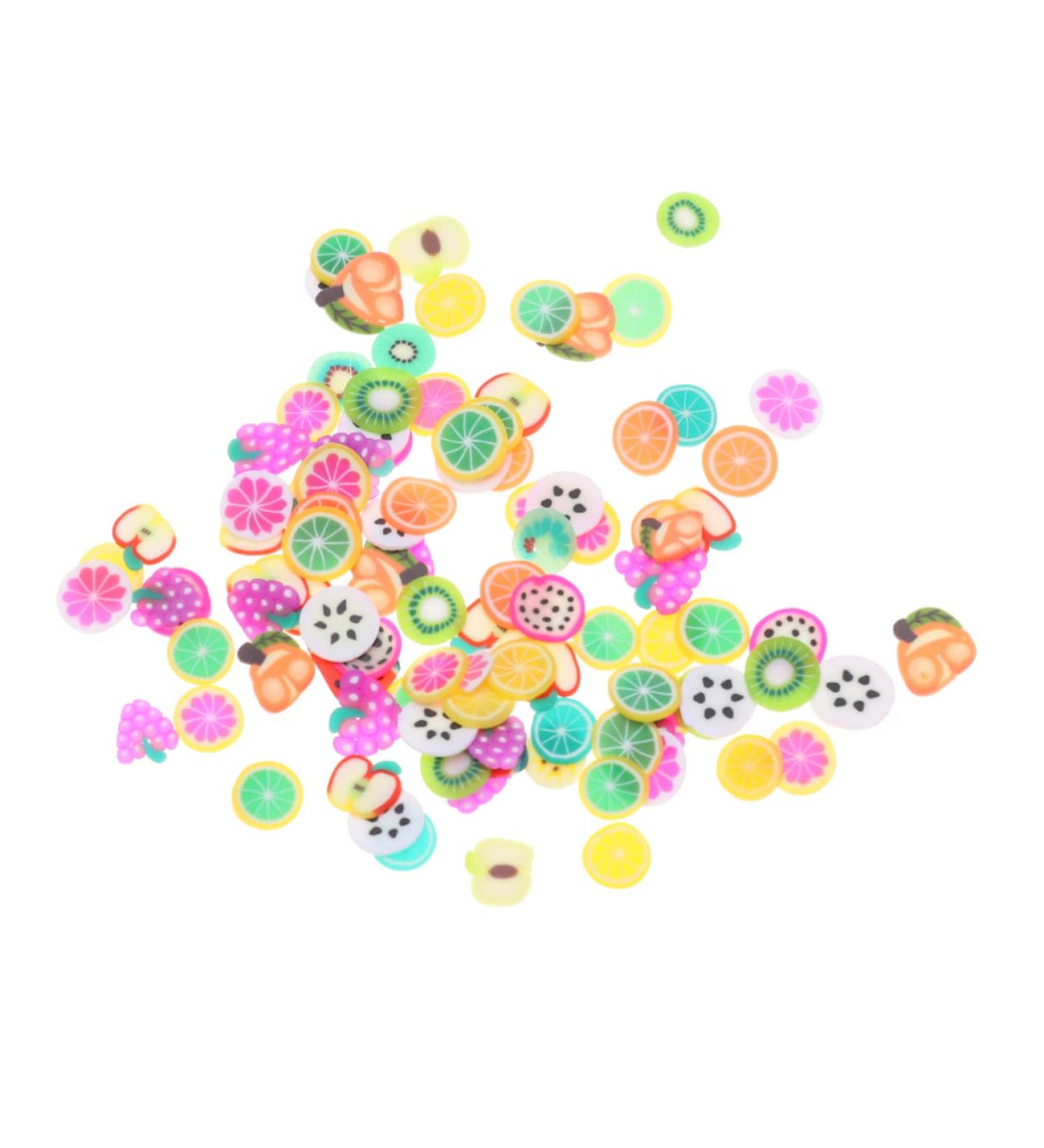 Healeved 3 Packs Nail Art Accessories Nail Art Decoration Flower Nail Art Slices Nails Decoration Animal Decor Appliques Embellishments Manicures Ornament Nail Art Supplies Fruit Filler - Buy Online on GoSupps.com