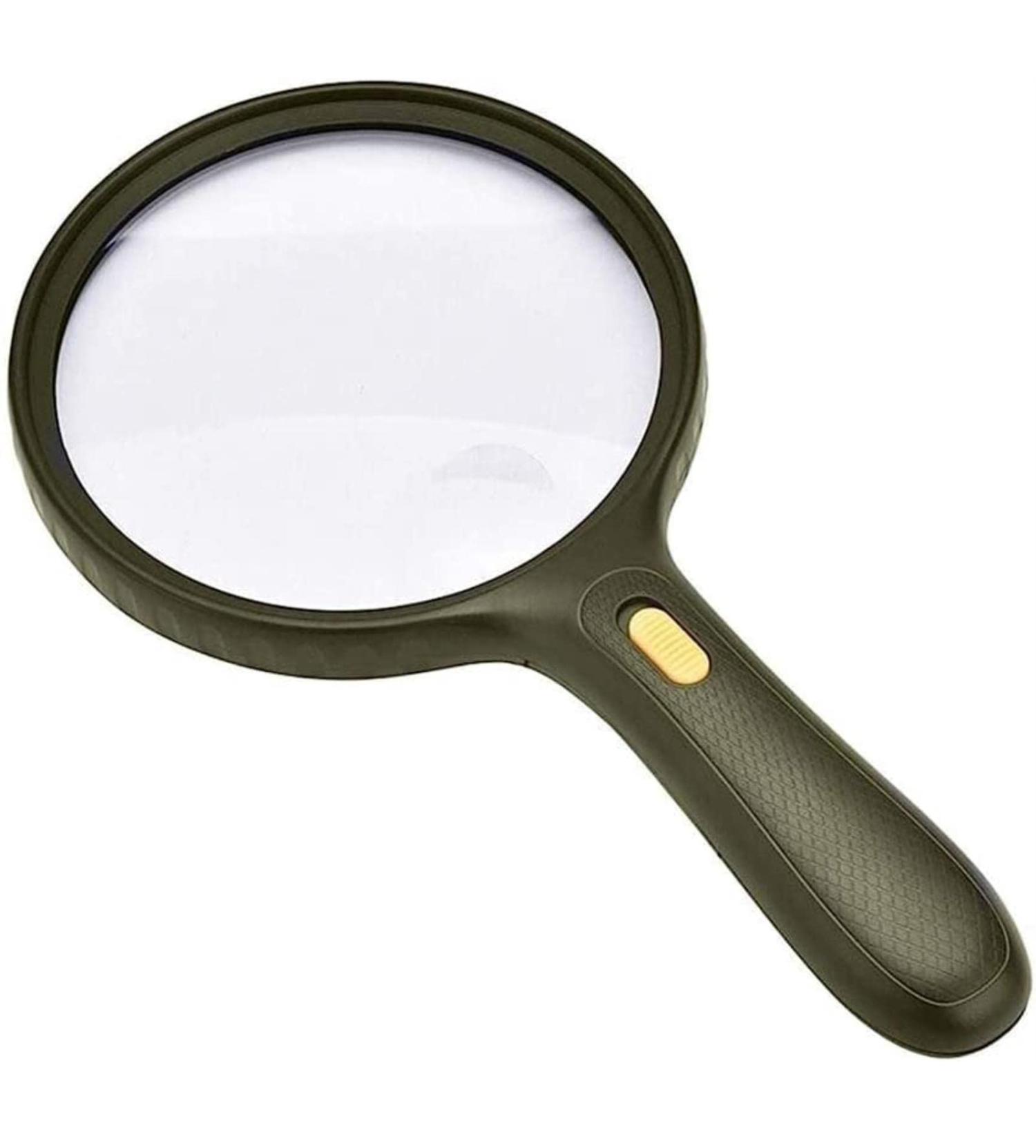 Professional Handheld Reading Optical Loupes/with 3 Led Lights 138Mm Large Lens Full of Stars - Buy Online on GoSupps.com