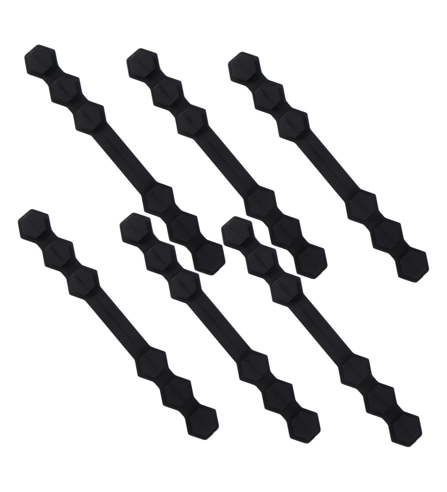 Magiclulu 10pc Masking Hooks - Black Mask Holder & Extension Buckle for Ear Protection | Durable Face Mask Lanyard - Buy Online on GoSupps.com