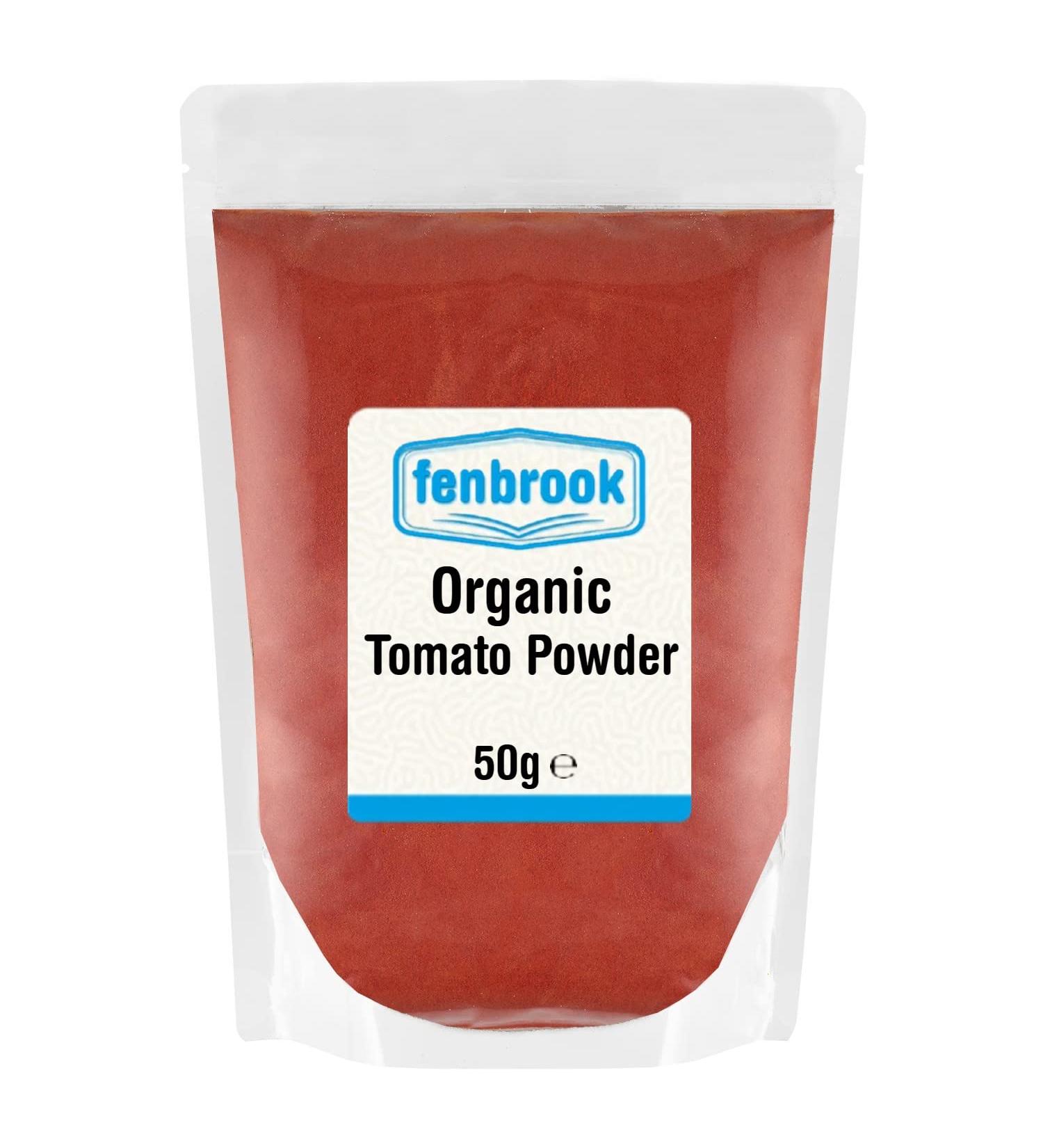 Organic Tomato Powder 50g | Certified Organic by Fenbrook Organic - Buy Online on GoSupps.com