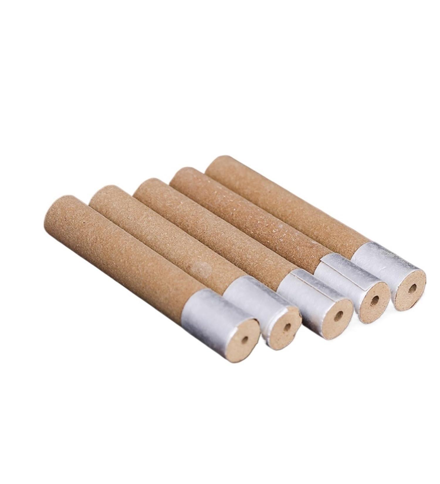 Moxa Tube 100 Pieces - Replaceable Moxa Burning Tube for Moxa Massage Therapy | International Shipping Available - Buy Online on GoSupps.com