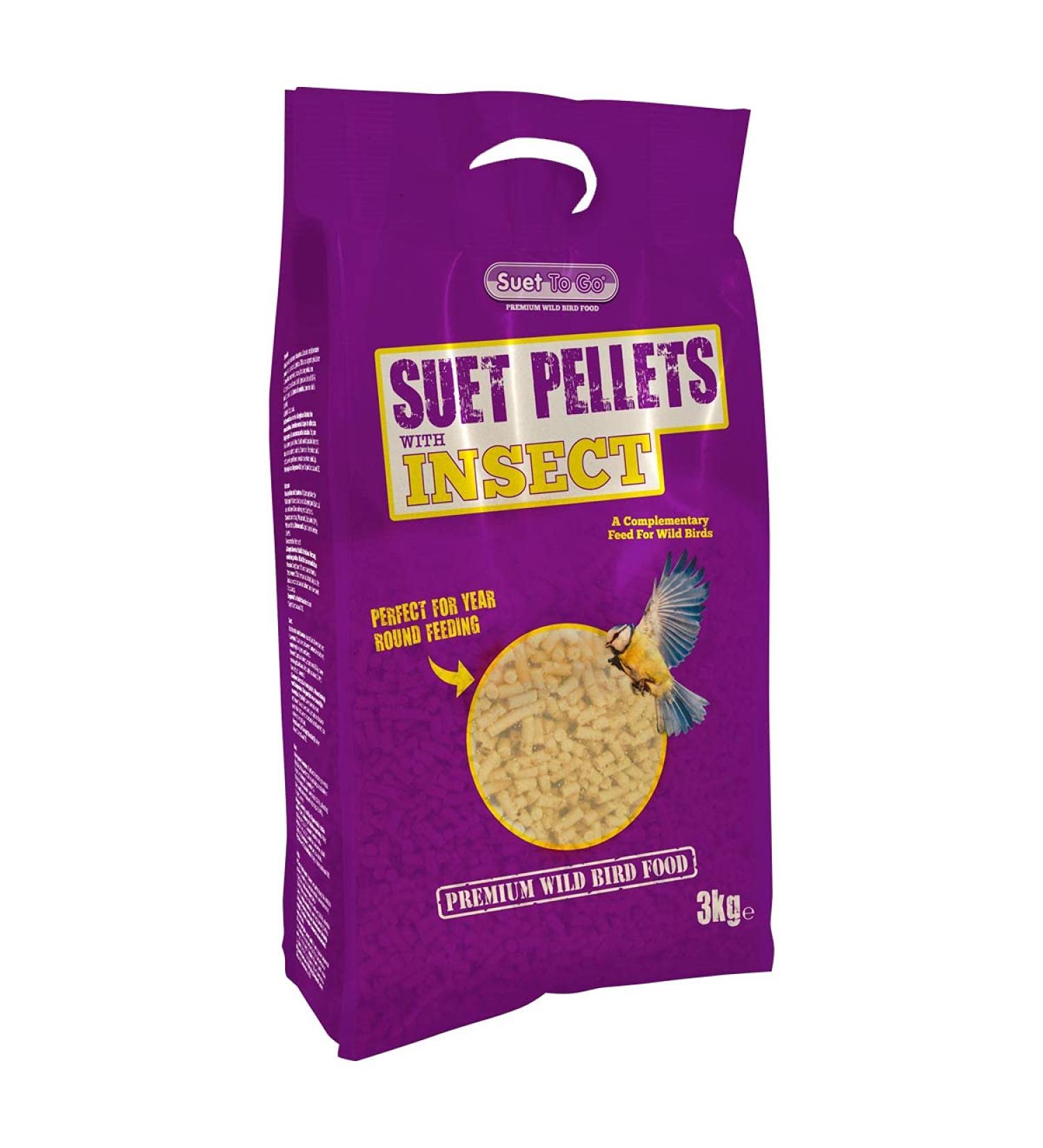 Suet to Go Grab N Go Insect Suet Pellets 3kg