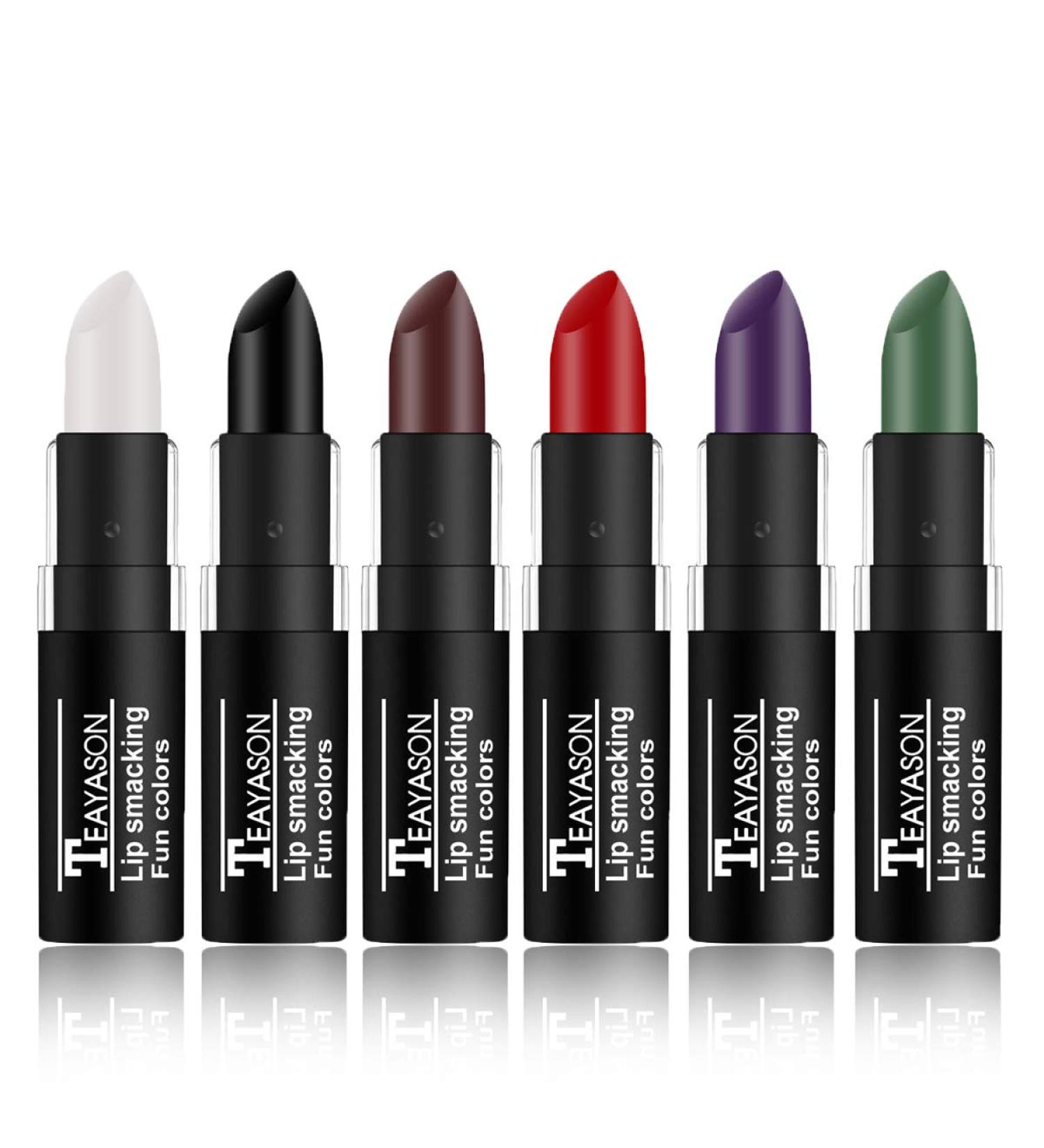 MEICOLY 6 Colors Face Paint Sticks - Halloween Clown Makeup Kit for Festival Special Effects - Buy Online on GoSupps.com