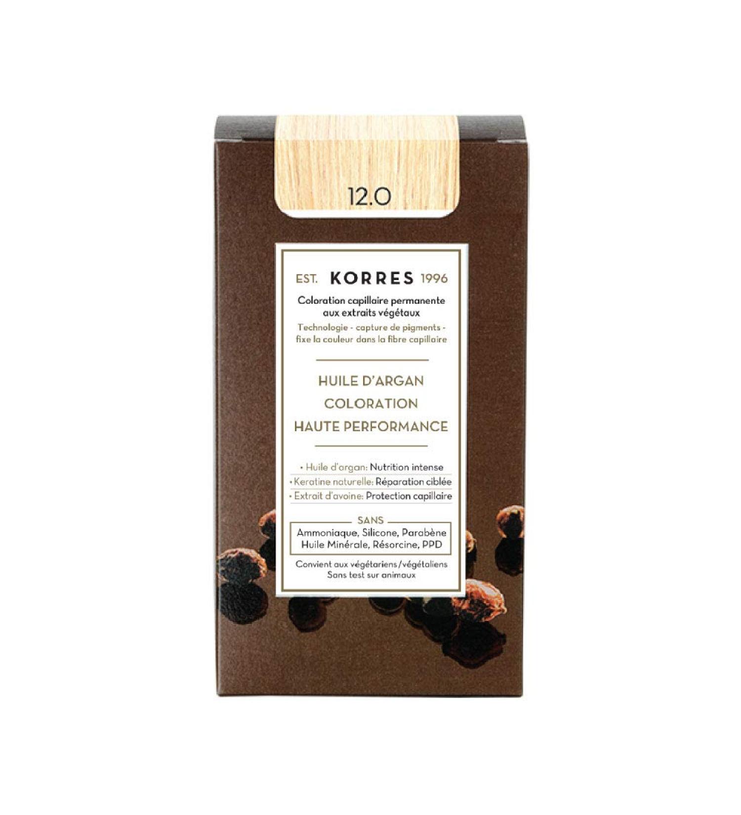 Buy Korres Argan Oil Advanced Coloration Light Brown 5.0 - 145ml | International Shipping Available - Buy Online on GoSupps.com