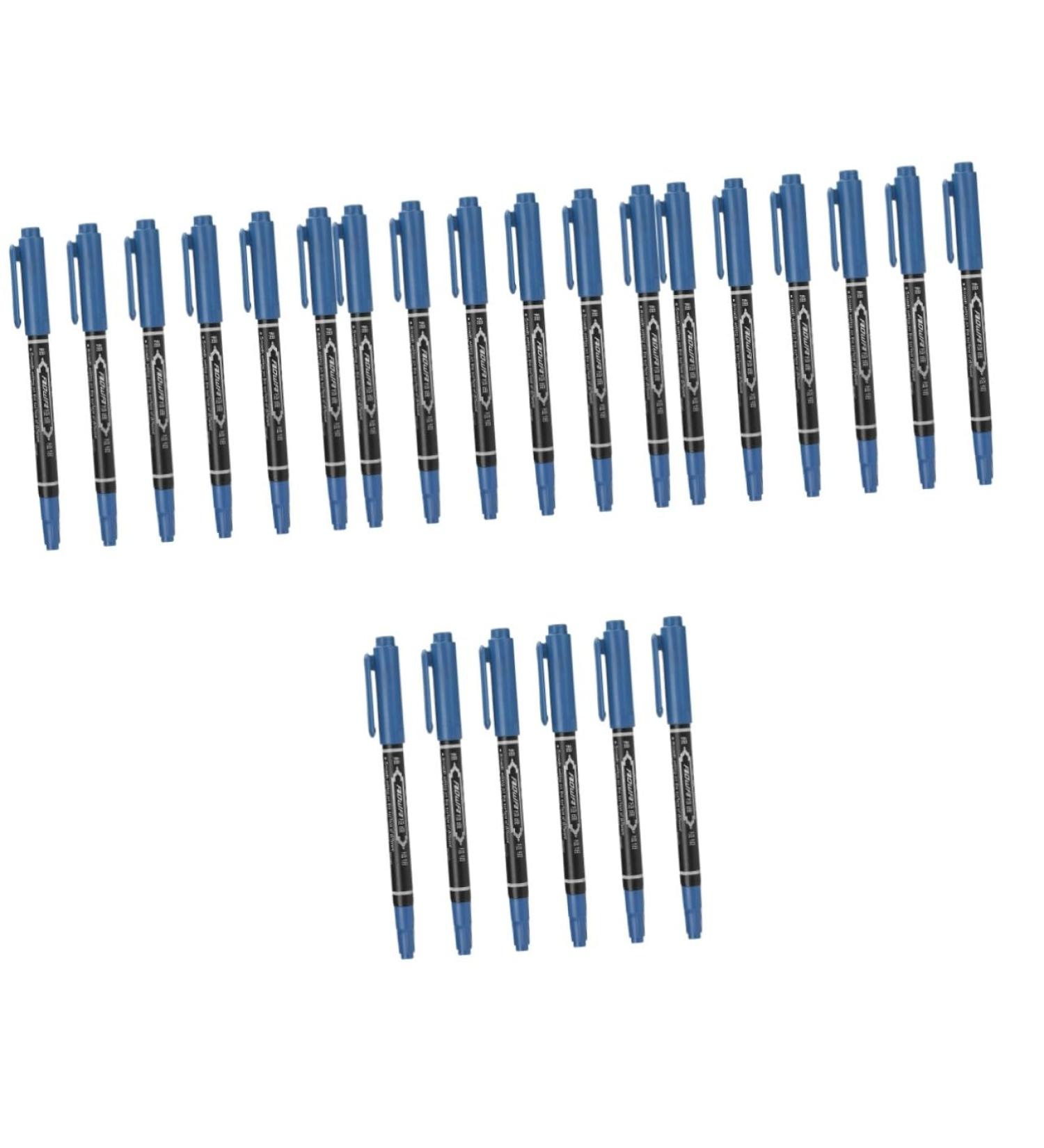 Beavorty 24 Pcs eyebrow marker pen eyebrow pen dual tip markers simple oil pen Accessories make up - Buy Online on GoSupps.com