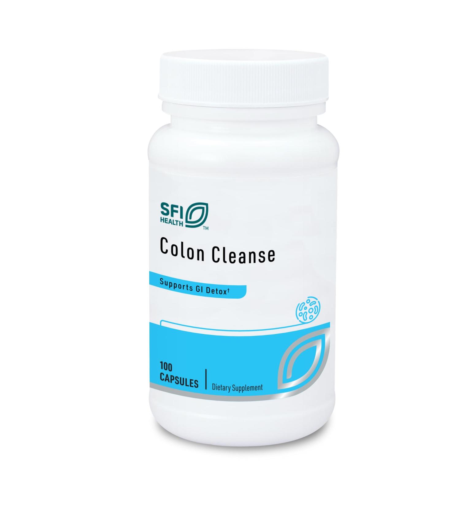 Klaire Labs Colon Cleanse - 100 Capsules | Best Probiotic for Digestive Health | International Shipping Available - Buy Online on GoSupps.com