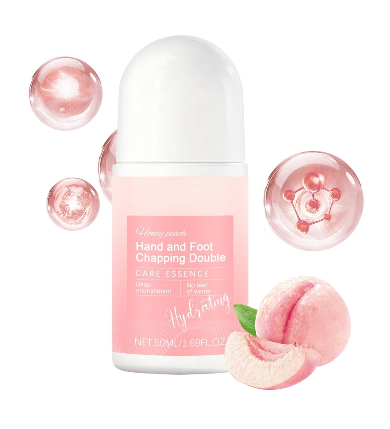 Dry & Cracked Heel Liquid - Natural Moisturizer Roll-On 50ml For Dry Feet Non Greasy Fluid For Cracked Heels | For Hands Elbows Knees Pedicure Rough Night Beauty - Buy Online on GoSupps.com