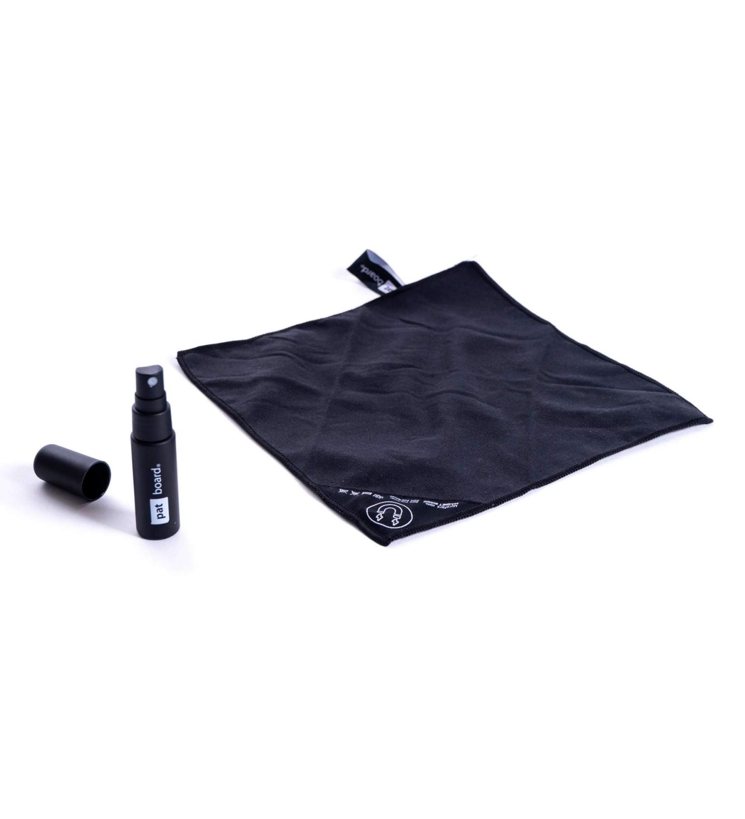 PATboard Cleaning Set Essential Office Product for Scrum & Kanban Boards | Includes Spray Bottle & Cloth for Effective Cleaning - Buy Online on GoSupps.com
