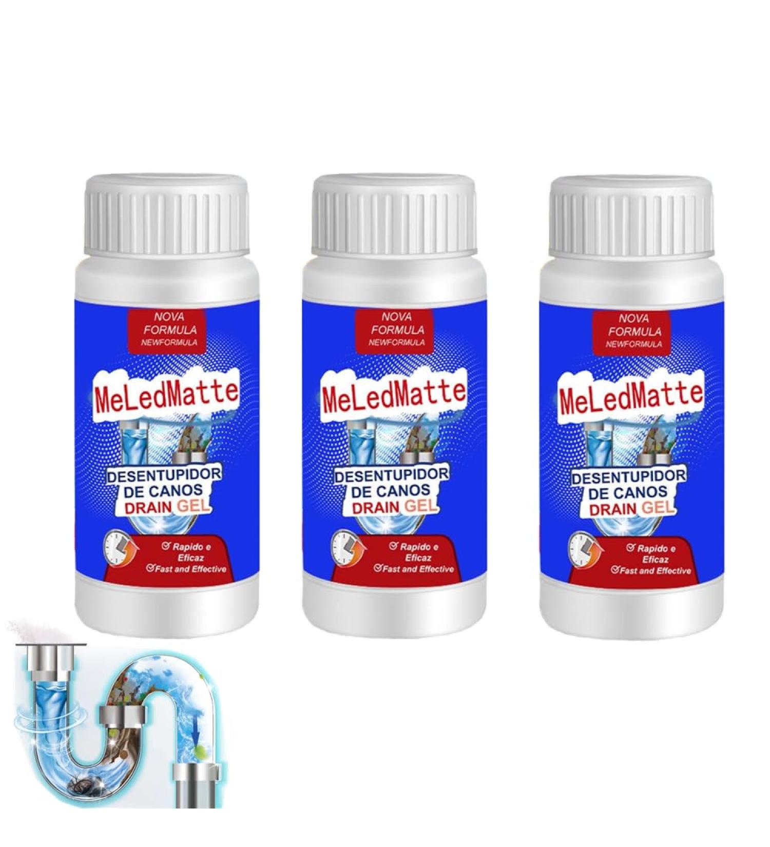 Powerful Pipe Dredging Agent Meledmatte Powerful Sink and Drain Cleaner Powerful Pipe Dredging Agent Sink and Drain Pipe Dredging Powder Pipe Dredge Agent Unblock Clogged Drains with Ease (3PCS) - Buy Online on GoSupps.com