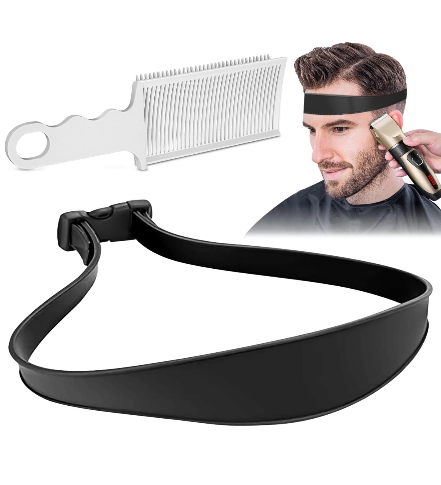 Miliaflick Hair Cutting Tool Set - Professional 2-Piece Silicone Haircut Band for DIY Home Cutting Instructions - Buy Online on GoSupps.com