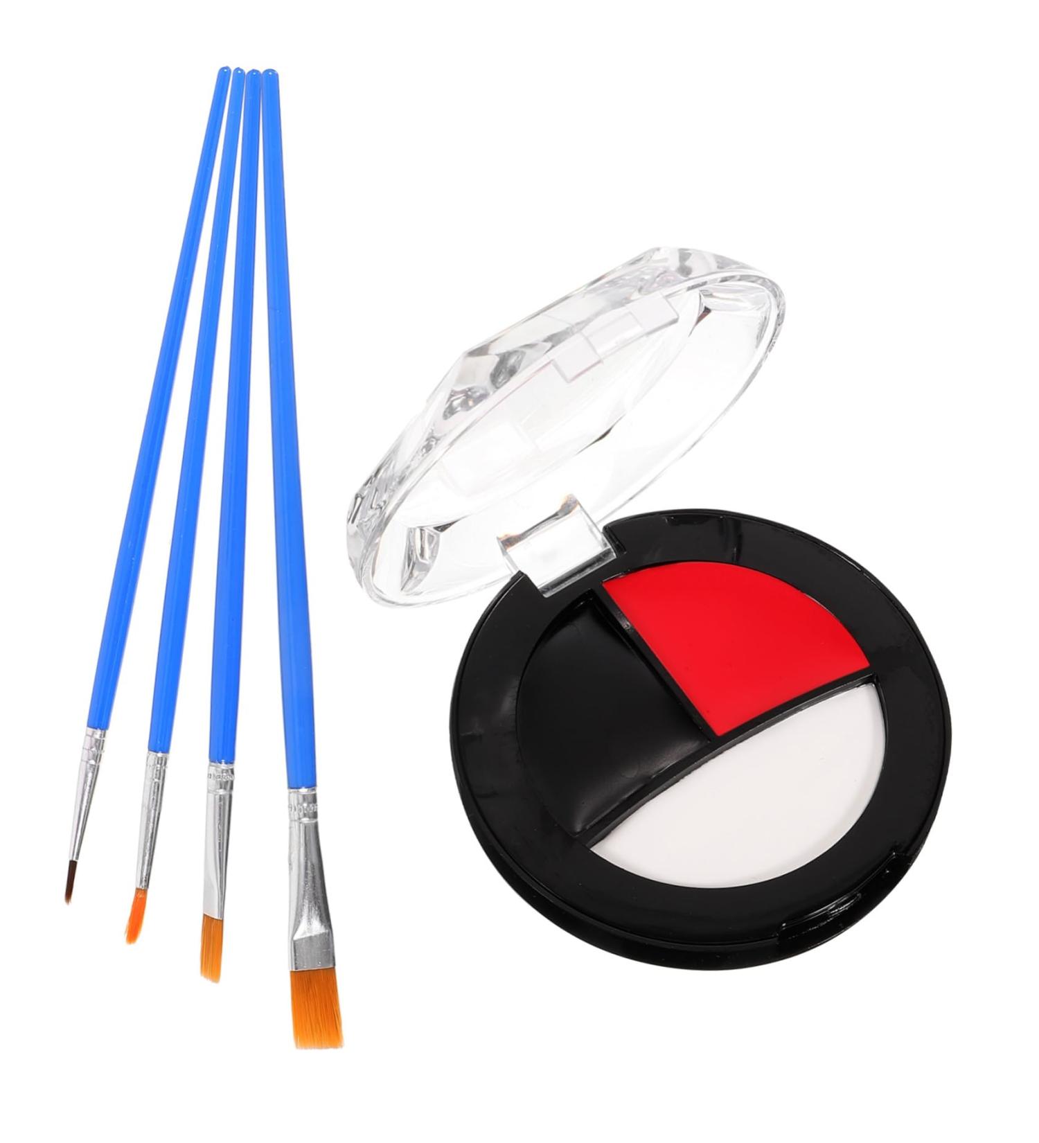 Buy Minkissy Face Paint Makeup Set | Halloween Props & Theater Makeup Kit - Professional Quality 6x6CM Costume Face Paint - Buy Online on GoSupps.com
