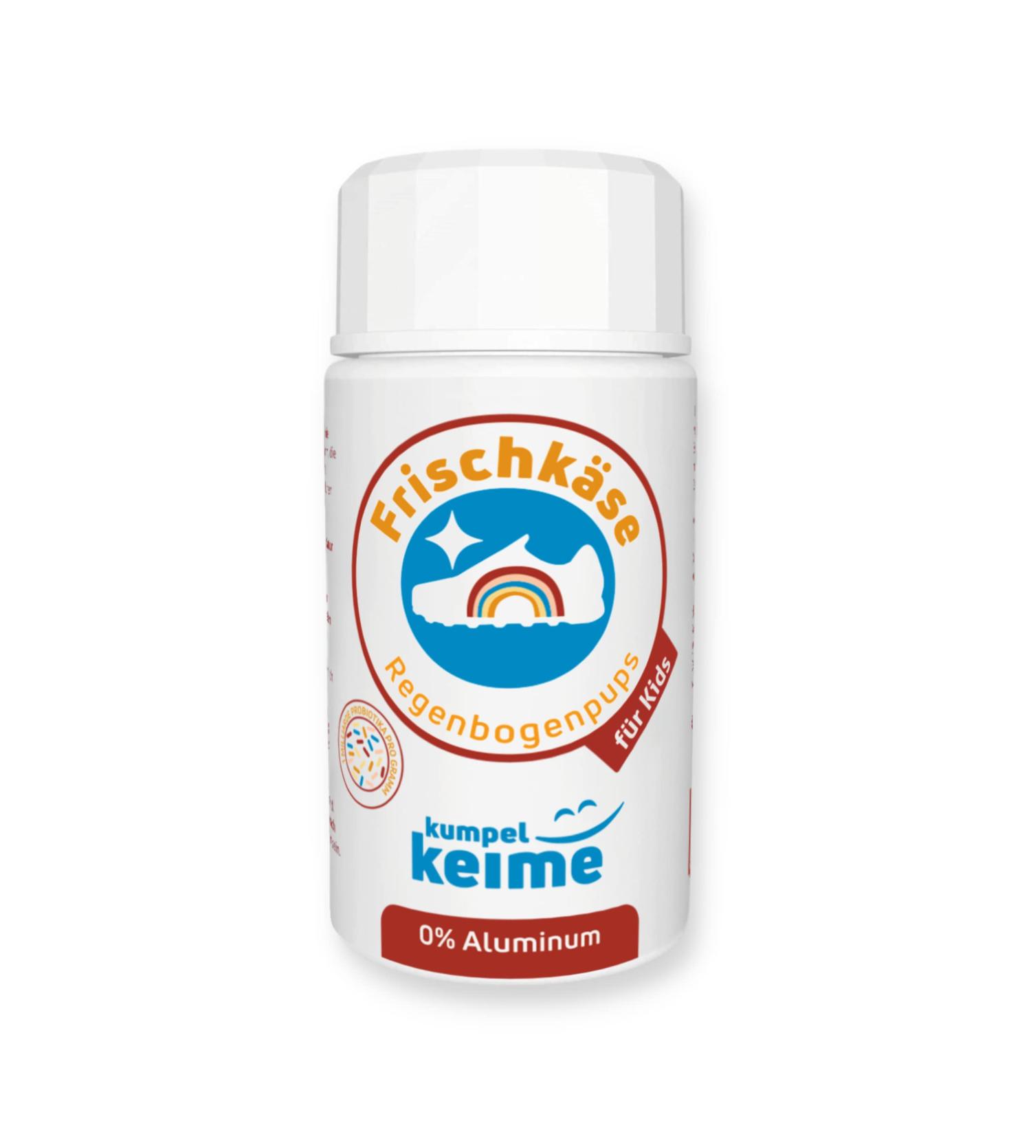 Cream Cheese Schuhdeo Rainbow Pups for Kids | Probiotic Powder Shoe Deodorizer | 6-Month Odor Control for Children s Shoes - Buy Online on GoSupps.com