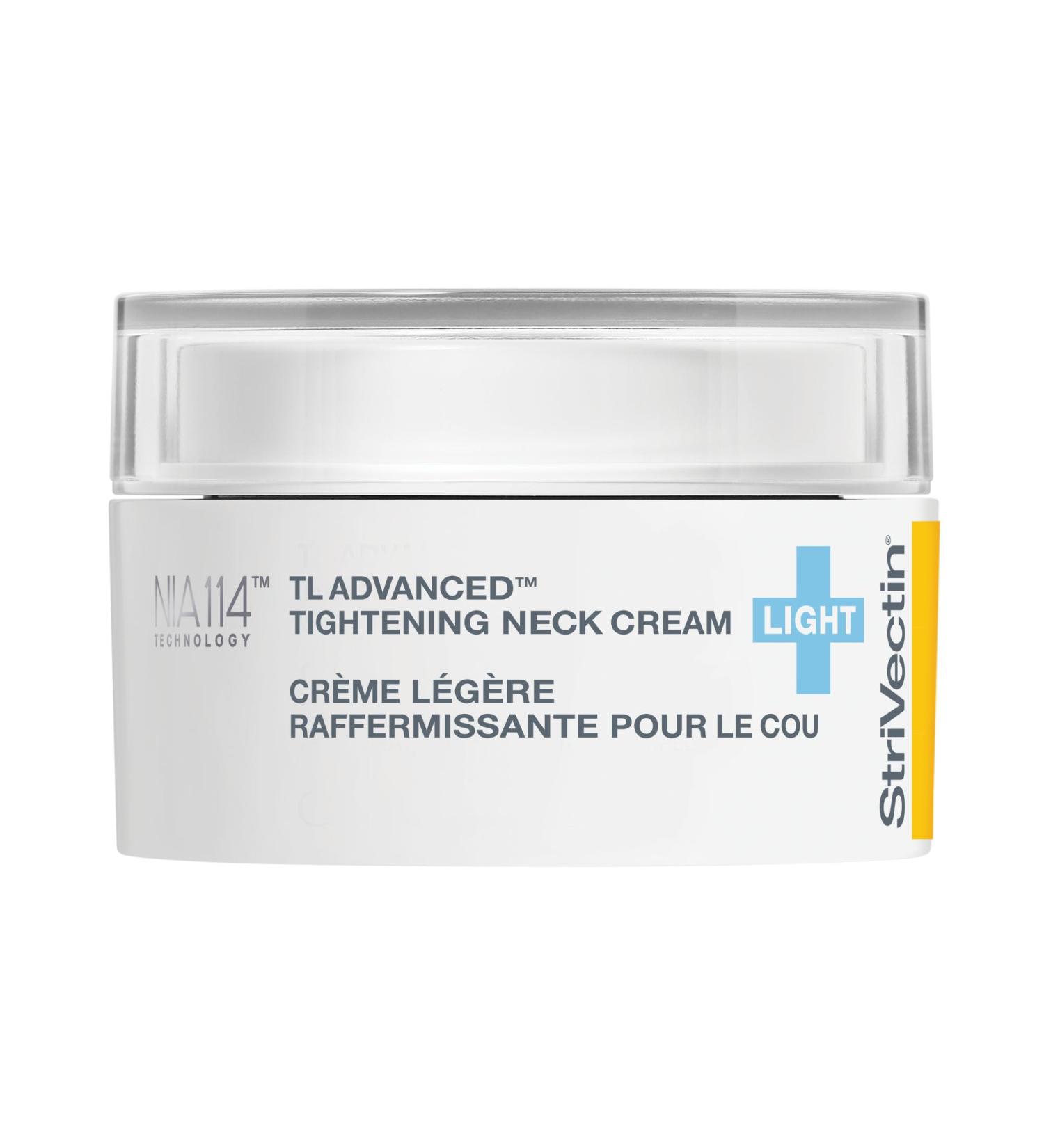 StriVectin Tighten & Lift Advanced LIGHT Neck Cream - Smooth Wrinkles Fine Lines & Improve Crepey Skin | Lightweight Formula for Neck & D collet  - Buy Online on GoSupps.com